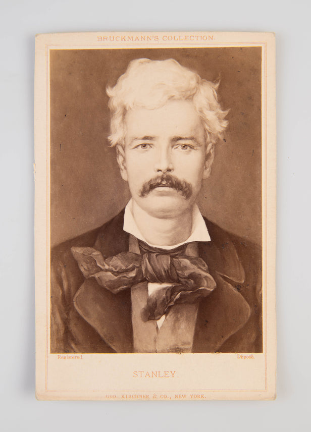 [Cabinet card portrait of Sir Henry Morton Stanley.]