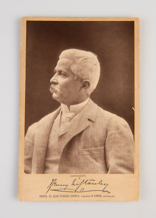 [Cabinet card portrait of Sir Henry Morton Stanley.]
