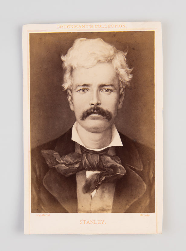 [Cabinet card portrait of Sir Henry Morton Stanley.]