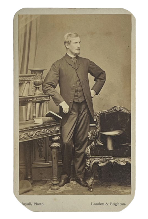 [Captain James Grant carte de visite.]