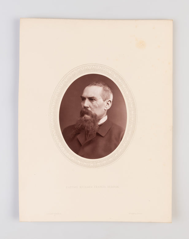 [Portrait of Captain Richard Francis Burton.]