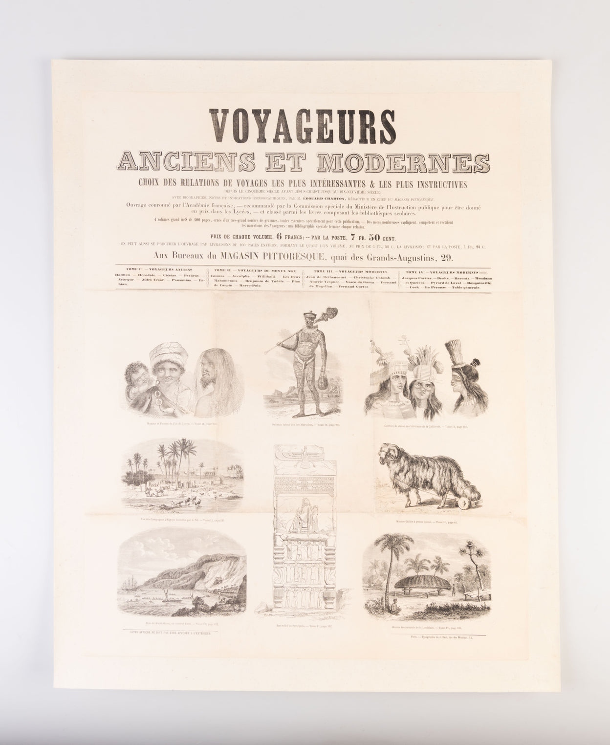 Voyageurs anciens et modernes.