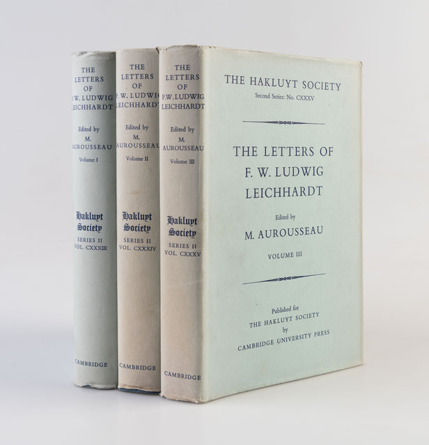 The Letters of F.W. Ludwig Leichhardt.