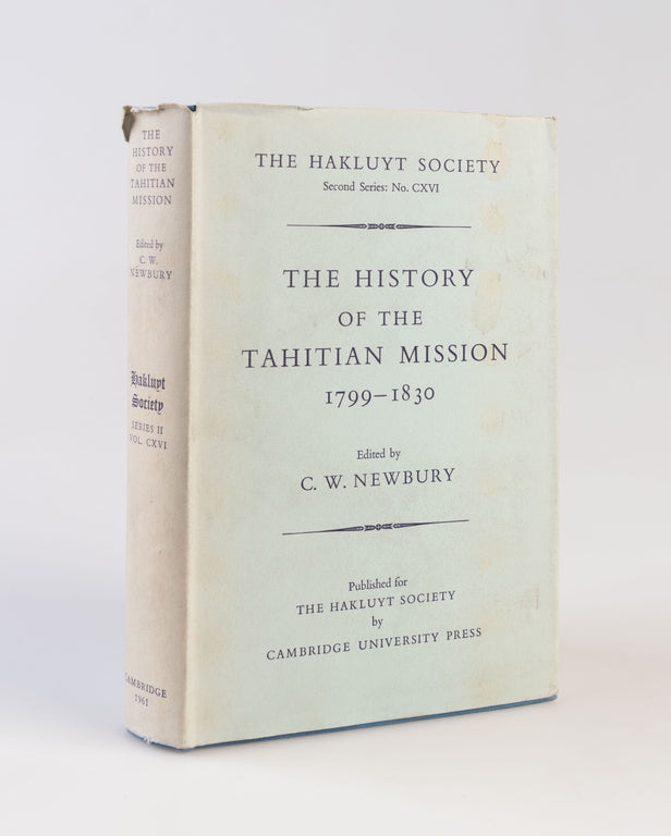 The History of the Tahitian Mission 1799-1830.