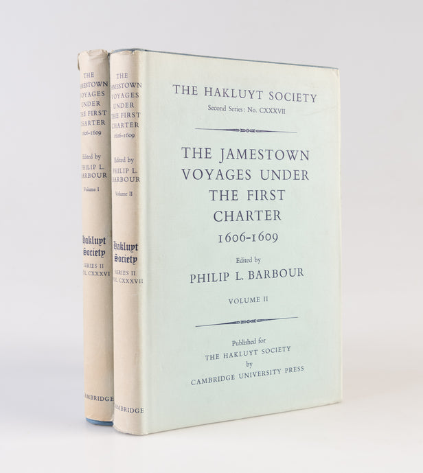 The Jamestown Voyages Under the First Charter 1606-1609.