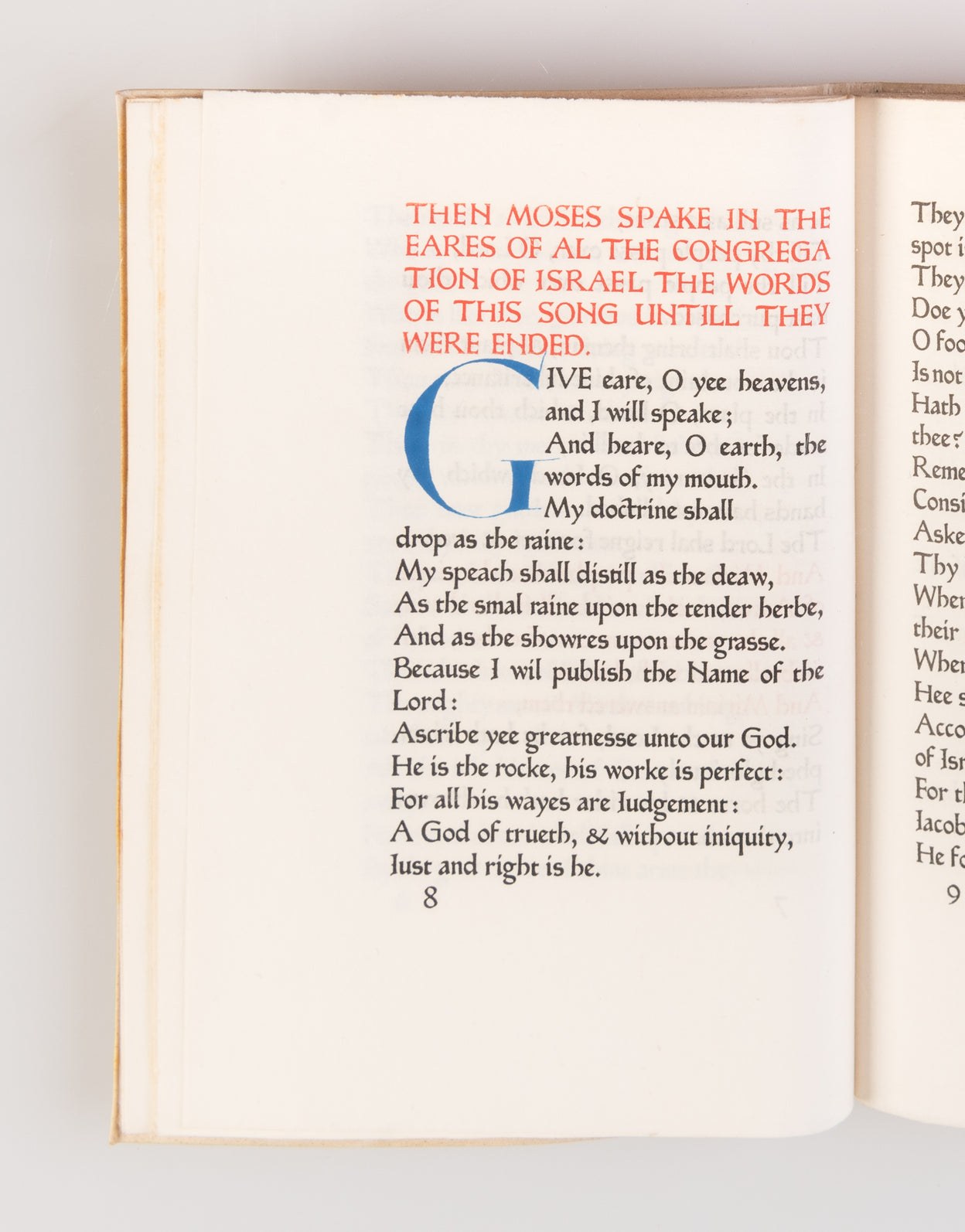 A Book of Songs and Poems from the Old Testament and the Apocrypha