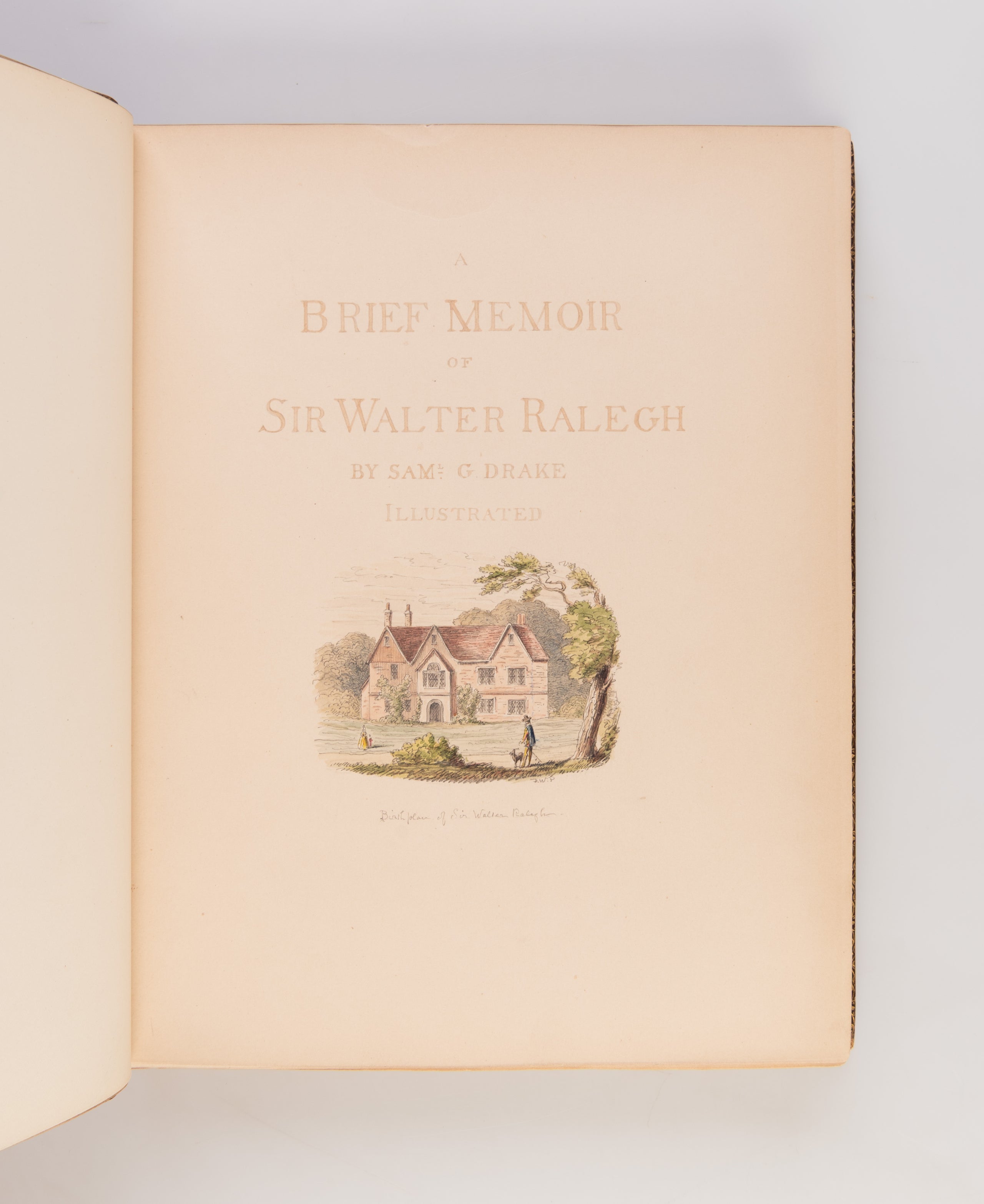 A Brief Memoir of Sir Walter Ralegh; prepared for and published in the New England Historical and Genealogical Register for April, 1862.