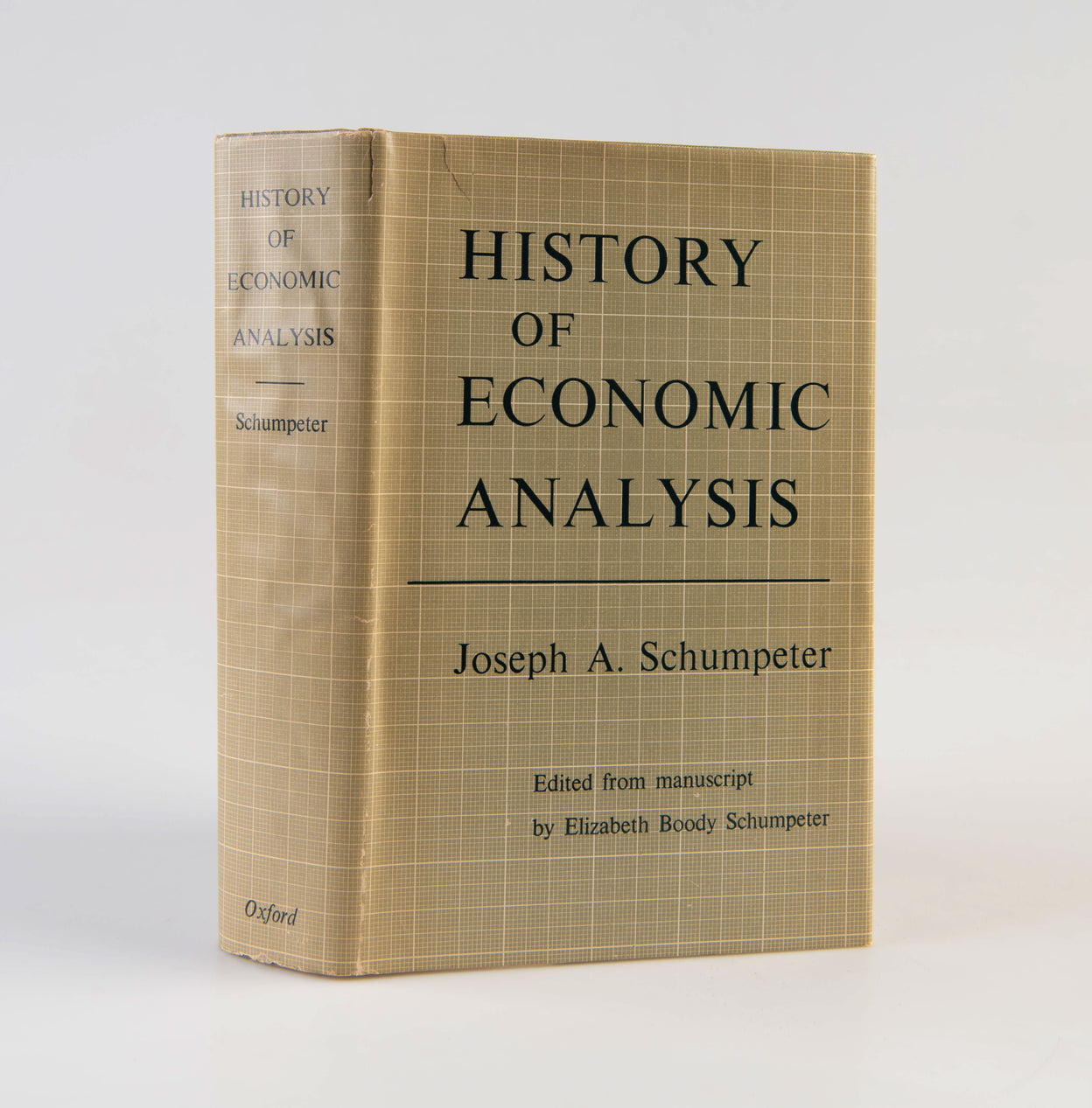 History of Economic Analysis. Edited from Manuscript by Elizabeth Boody Schumpeter.