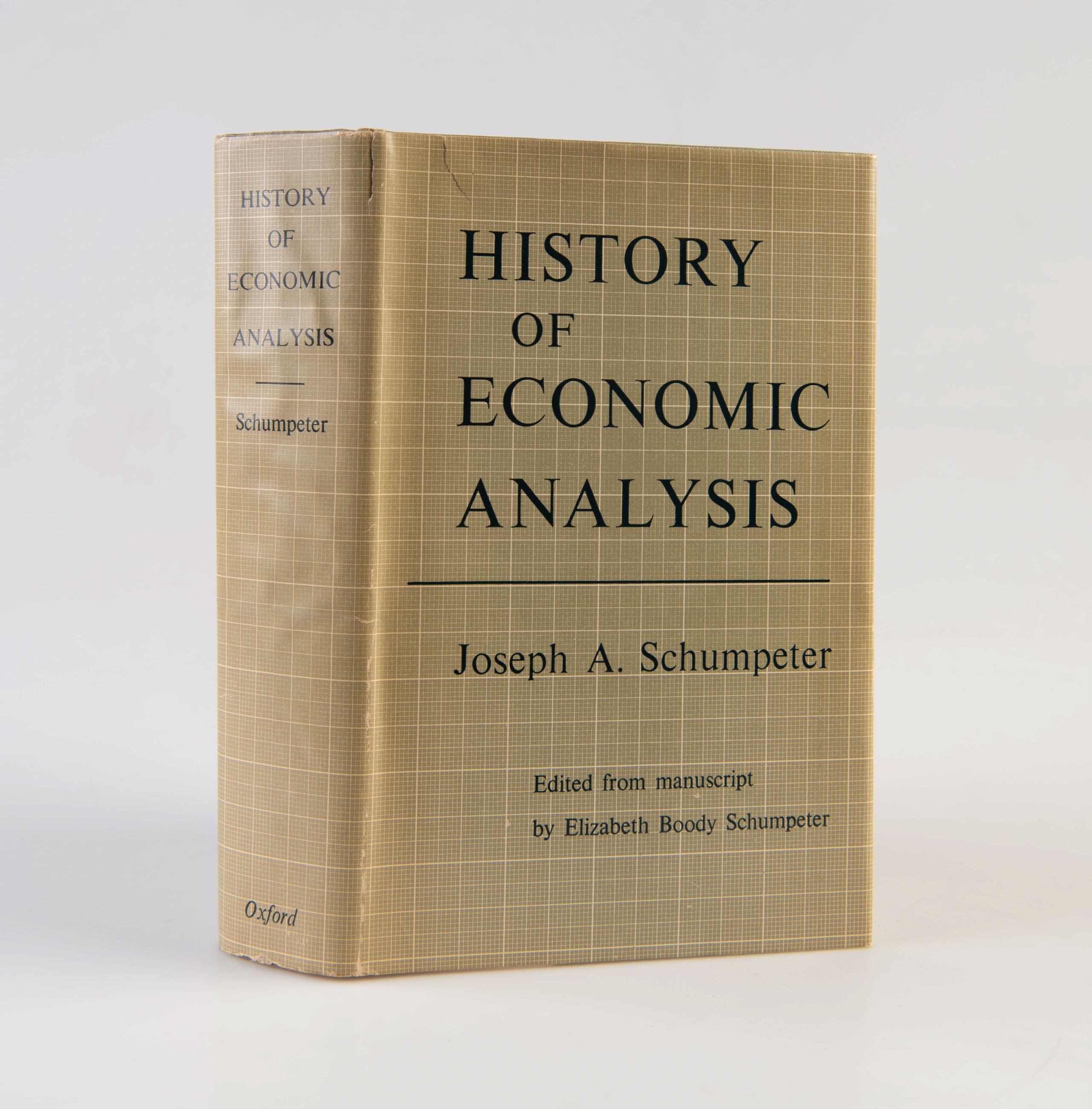 History of Economic Analysis. Edited from Manuscript by Elizabeth Boody Schumpeter.