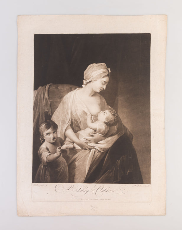 A Lady & Children.