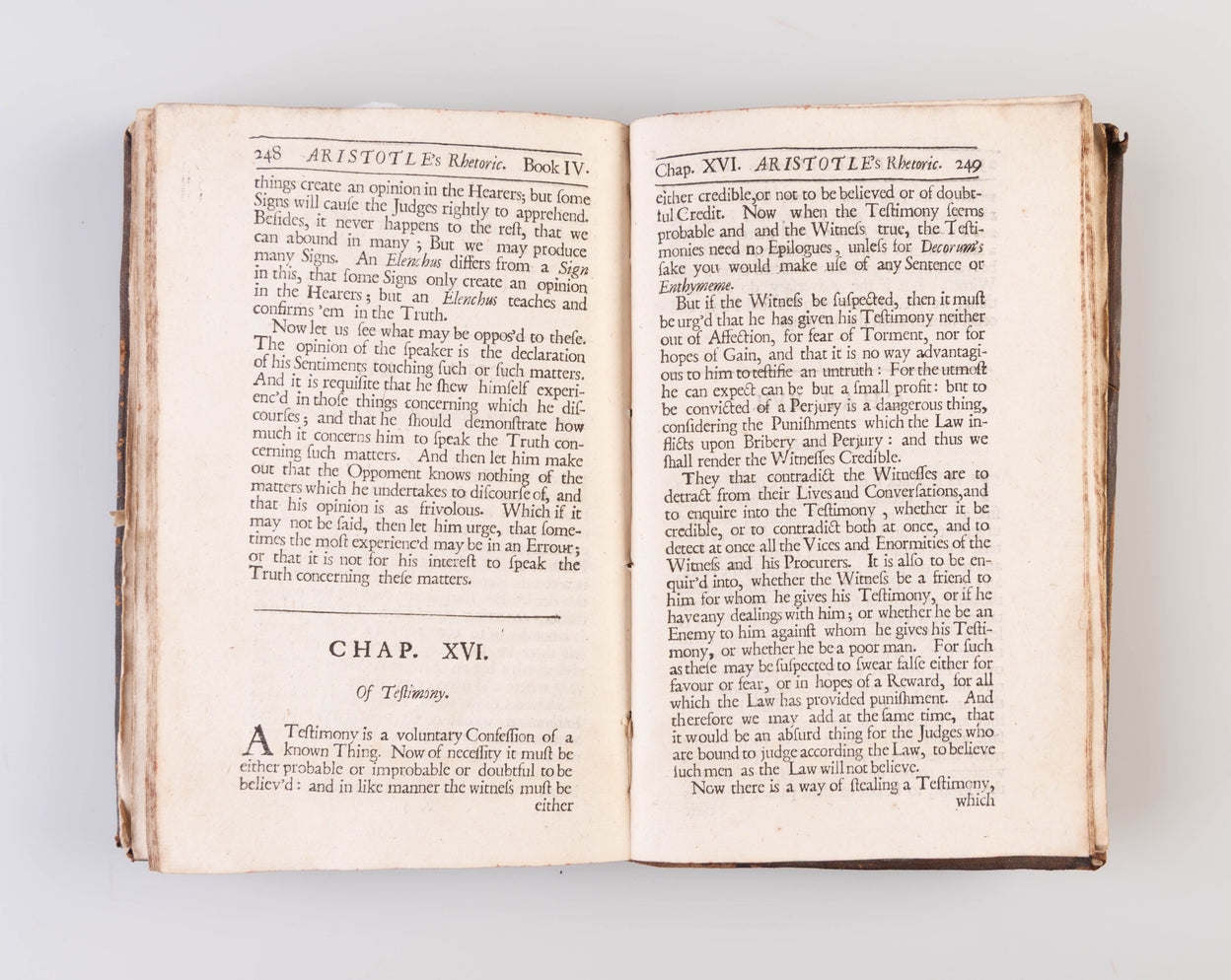 Aristotle's Rhetoric;