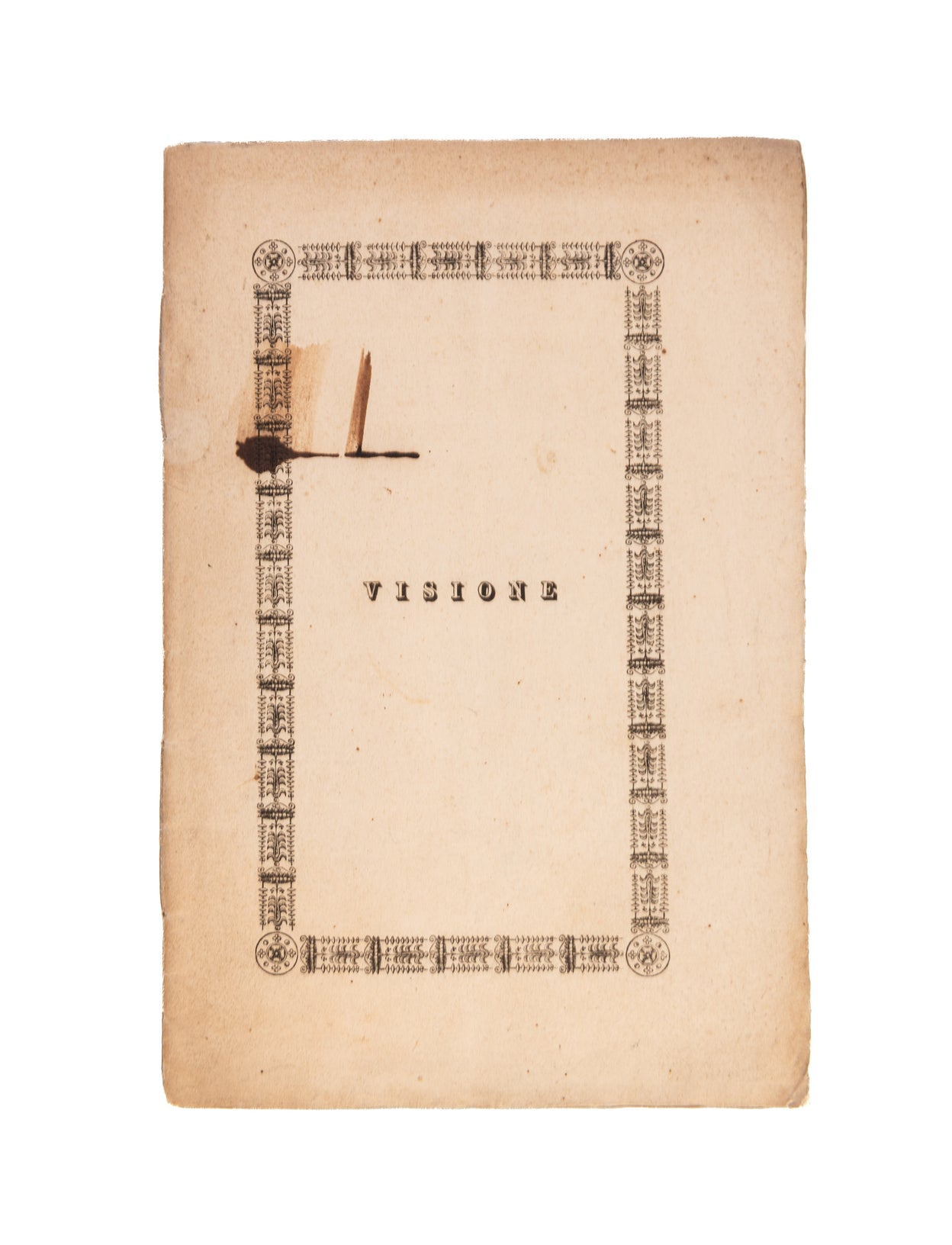 Visione in morte di S.E.D. Ottavia odescalchi principessa rospigliosi