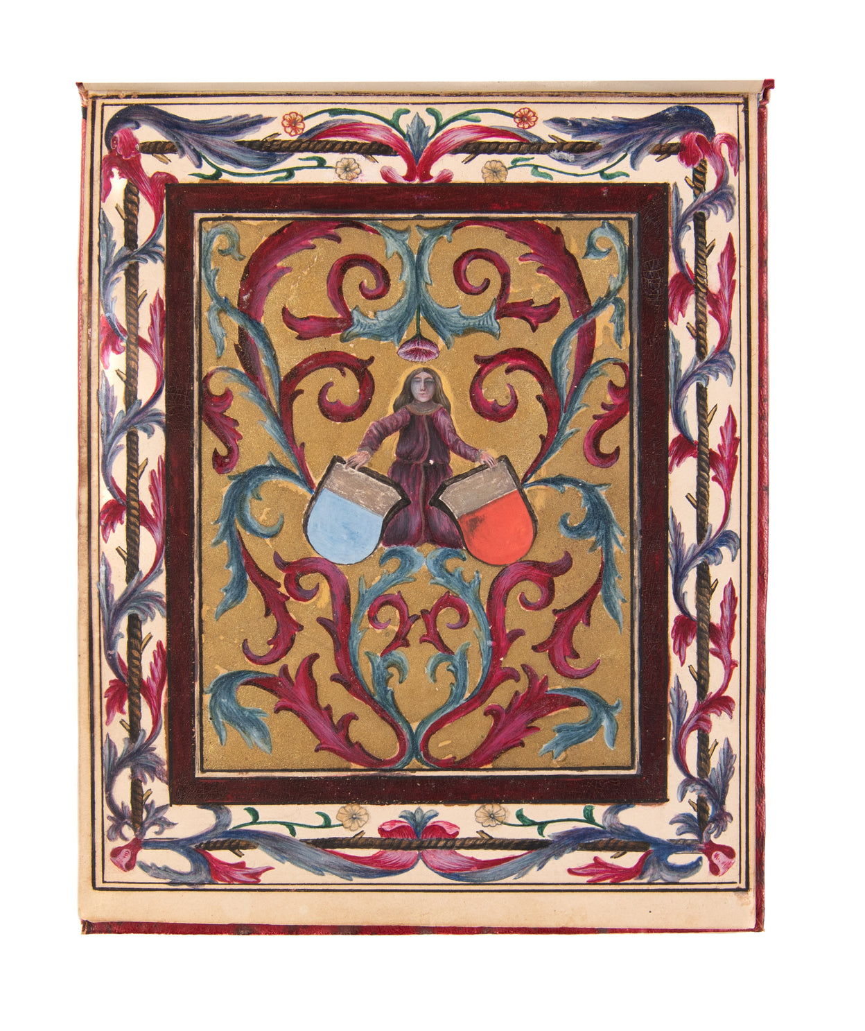A suite of large neo-gothic illuminated initials.
[France, c. 1840-60?]