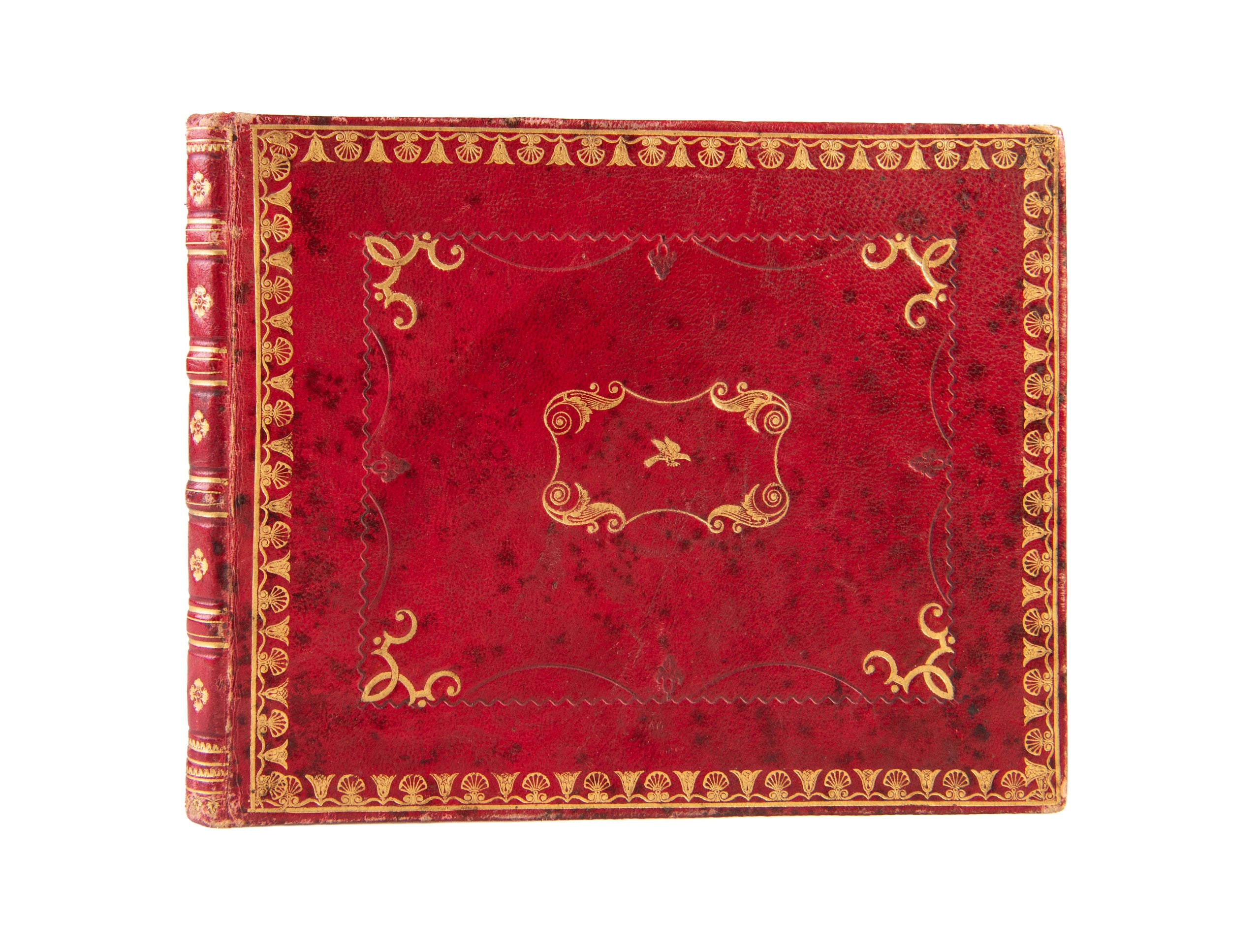 A suite of large neo-gothic illuminated initials.
[France, c. 1840-60?]