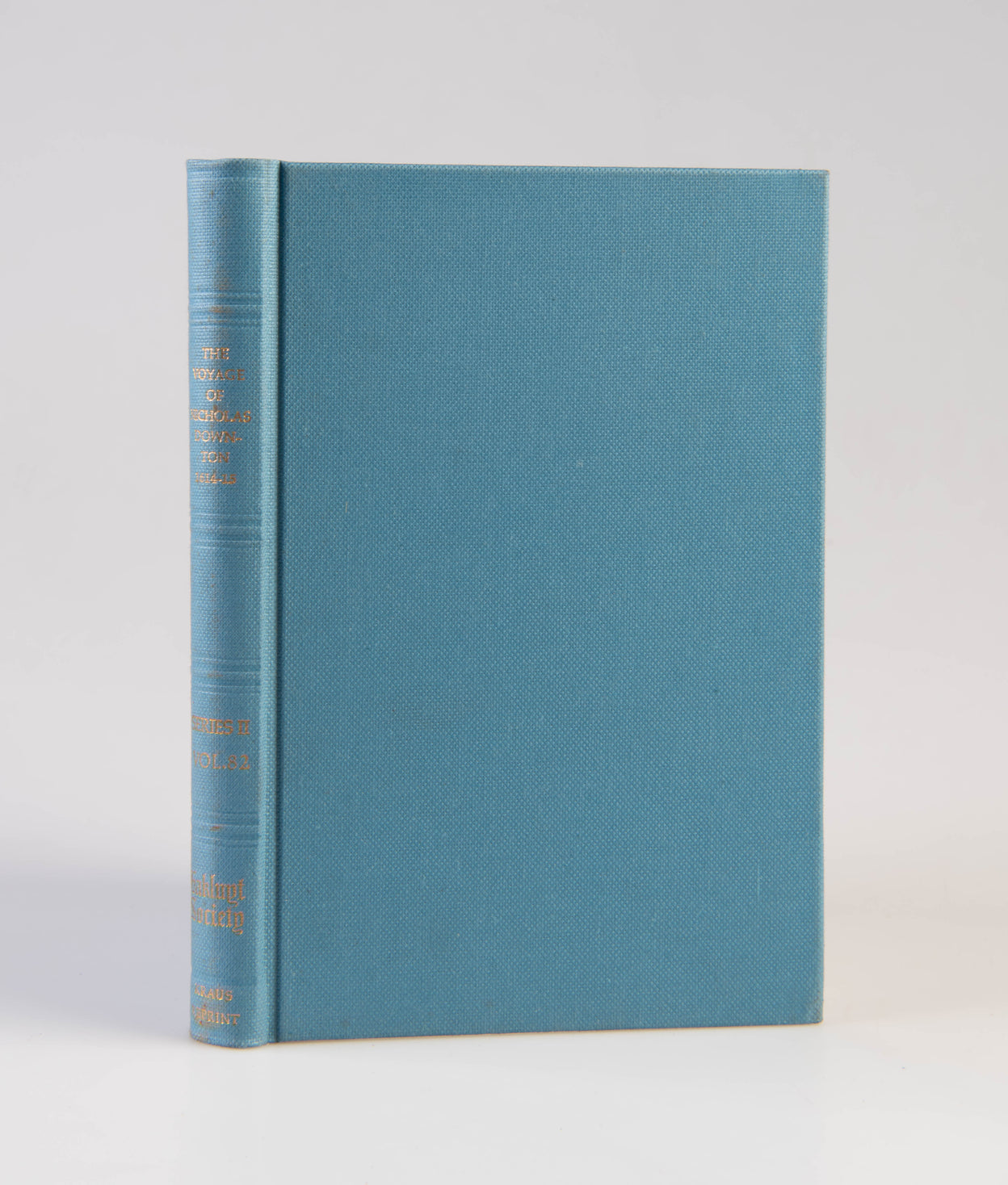 The Voyage of Nicholas Downtown to the East Indies 1614-15.