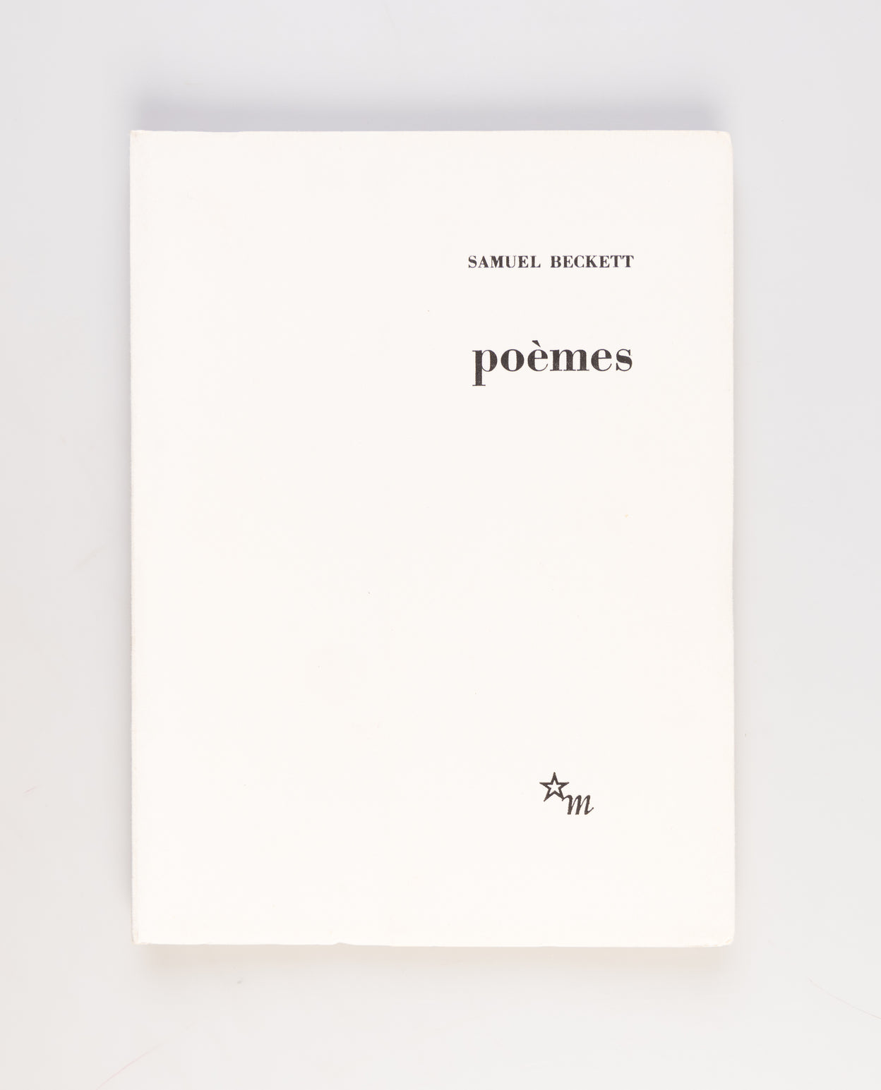 Poèmes.