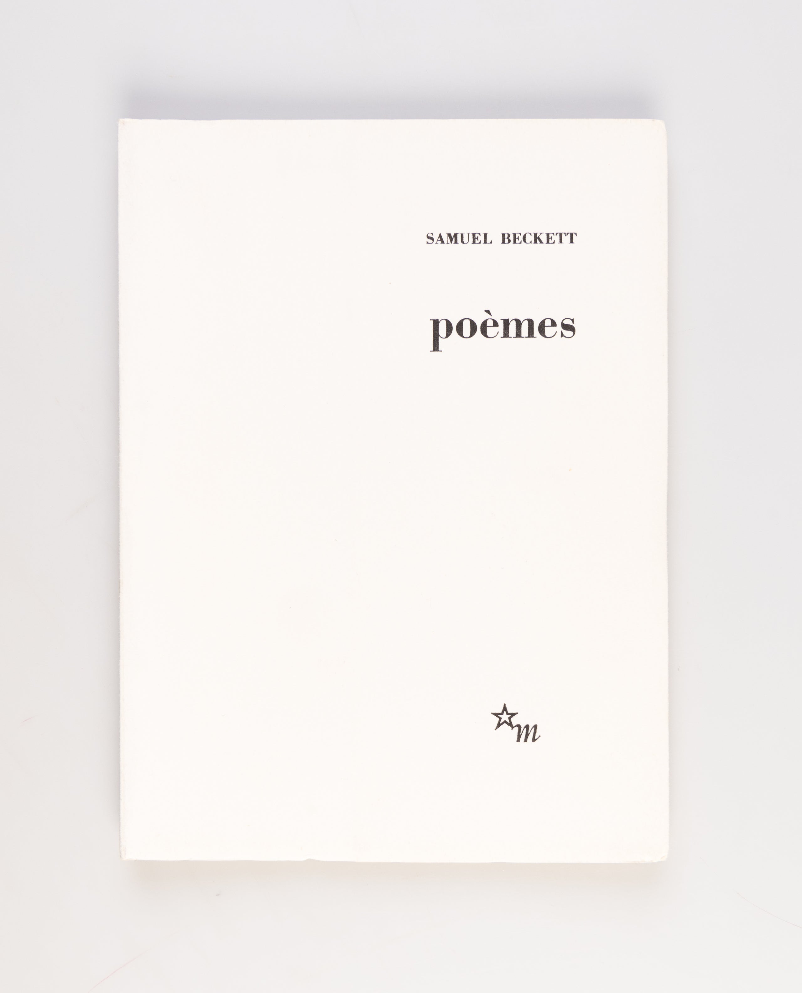 Poèmes.