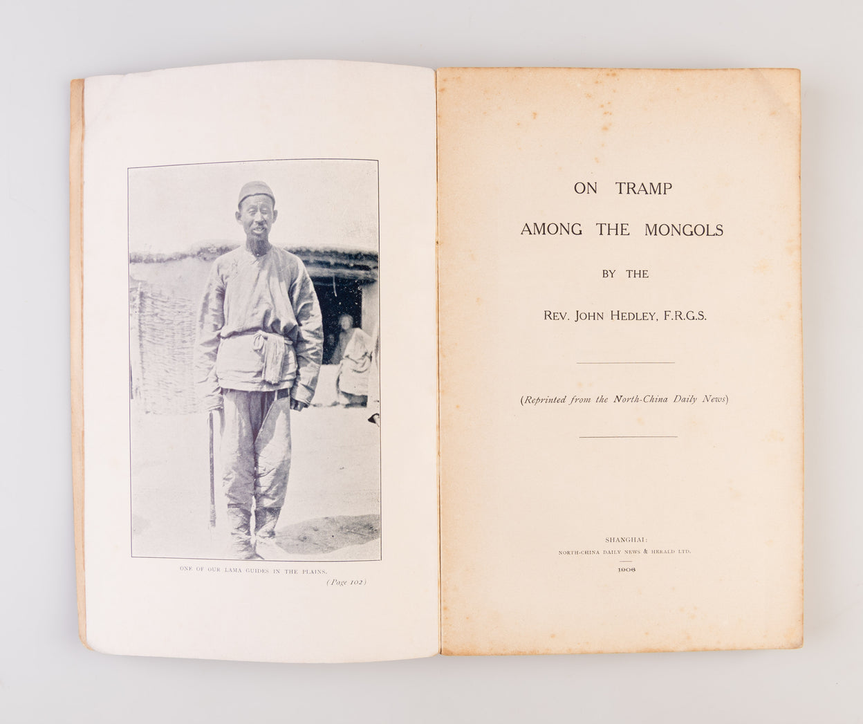 On Tramp Among the Mongols.