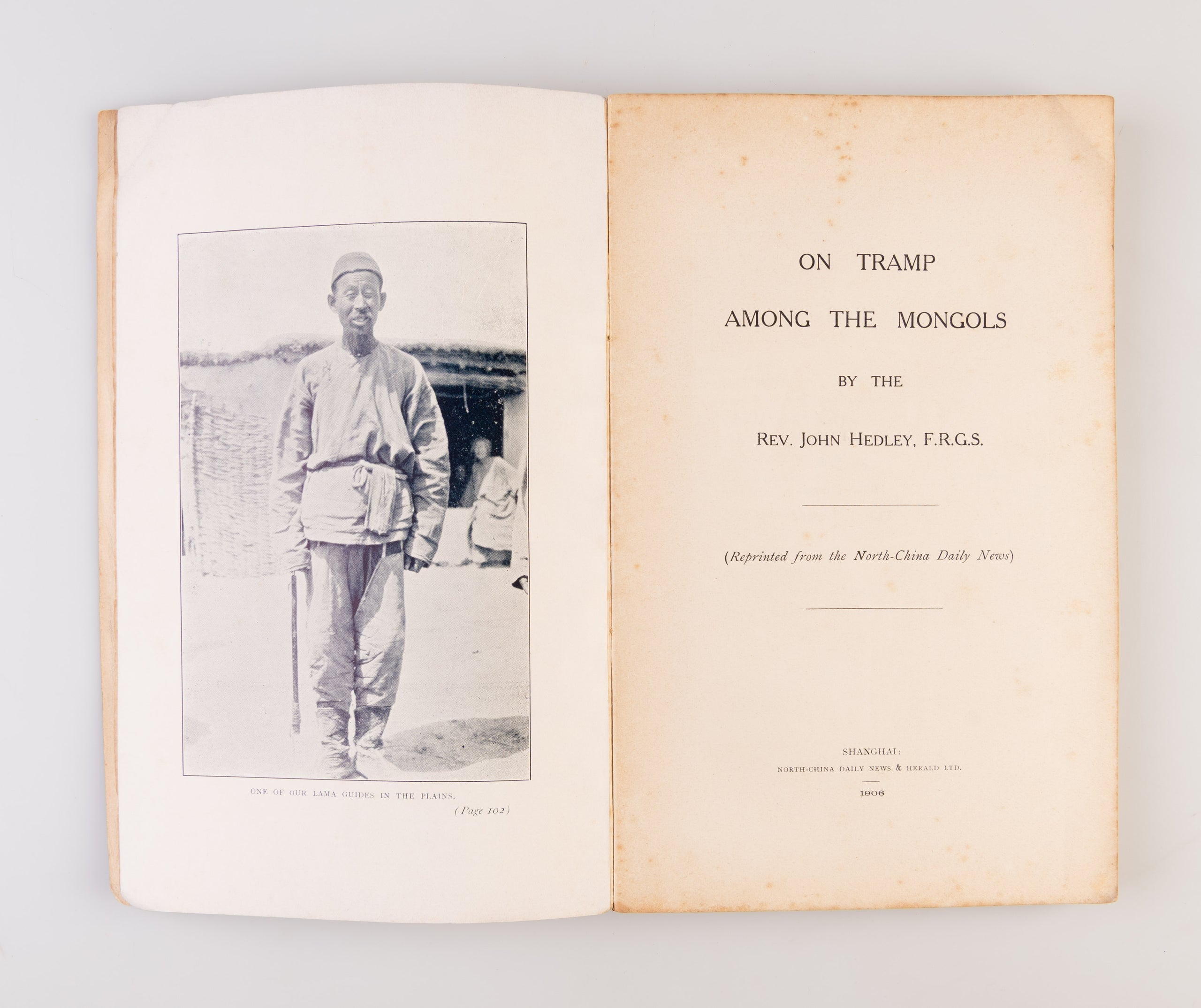 On Tramp Among the Mongols.