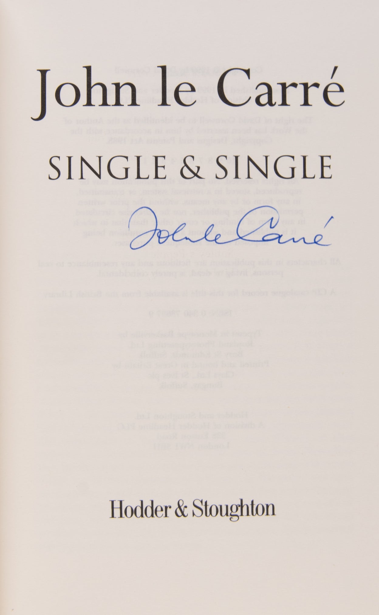 Single & Single.
