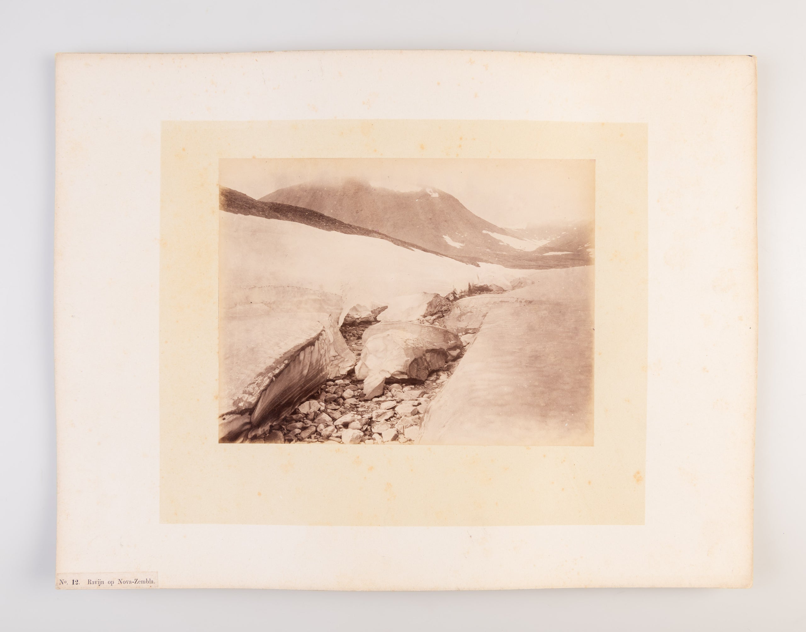 [Photographs of the Dutch Polar expeditions of William Barents.]