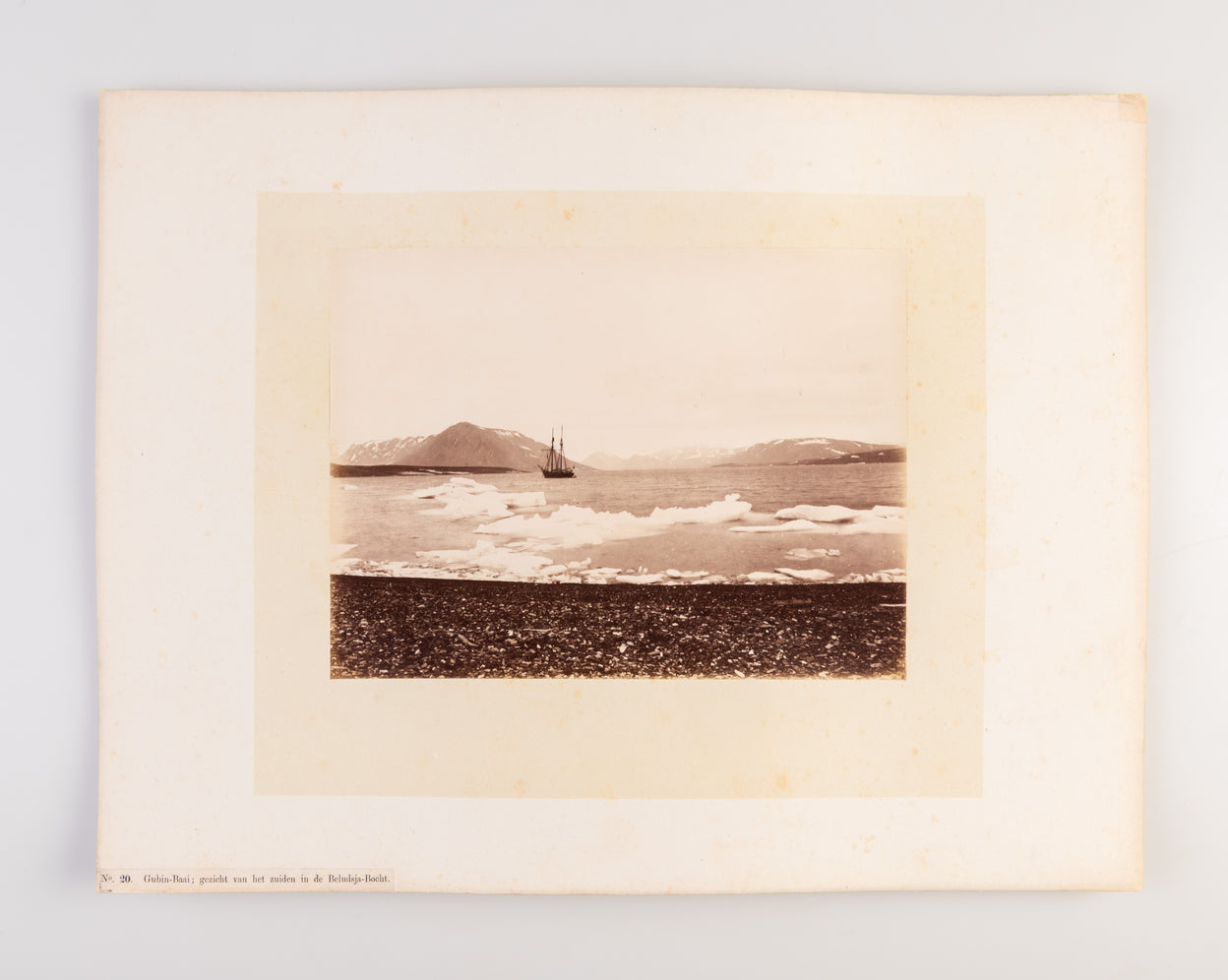 [Photographs of the Dutch Polar expeditions of William Barents.]