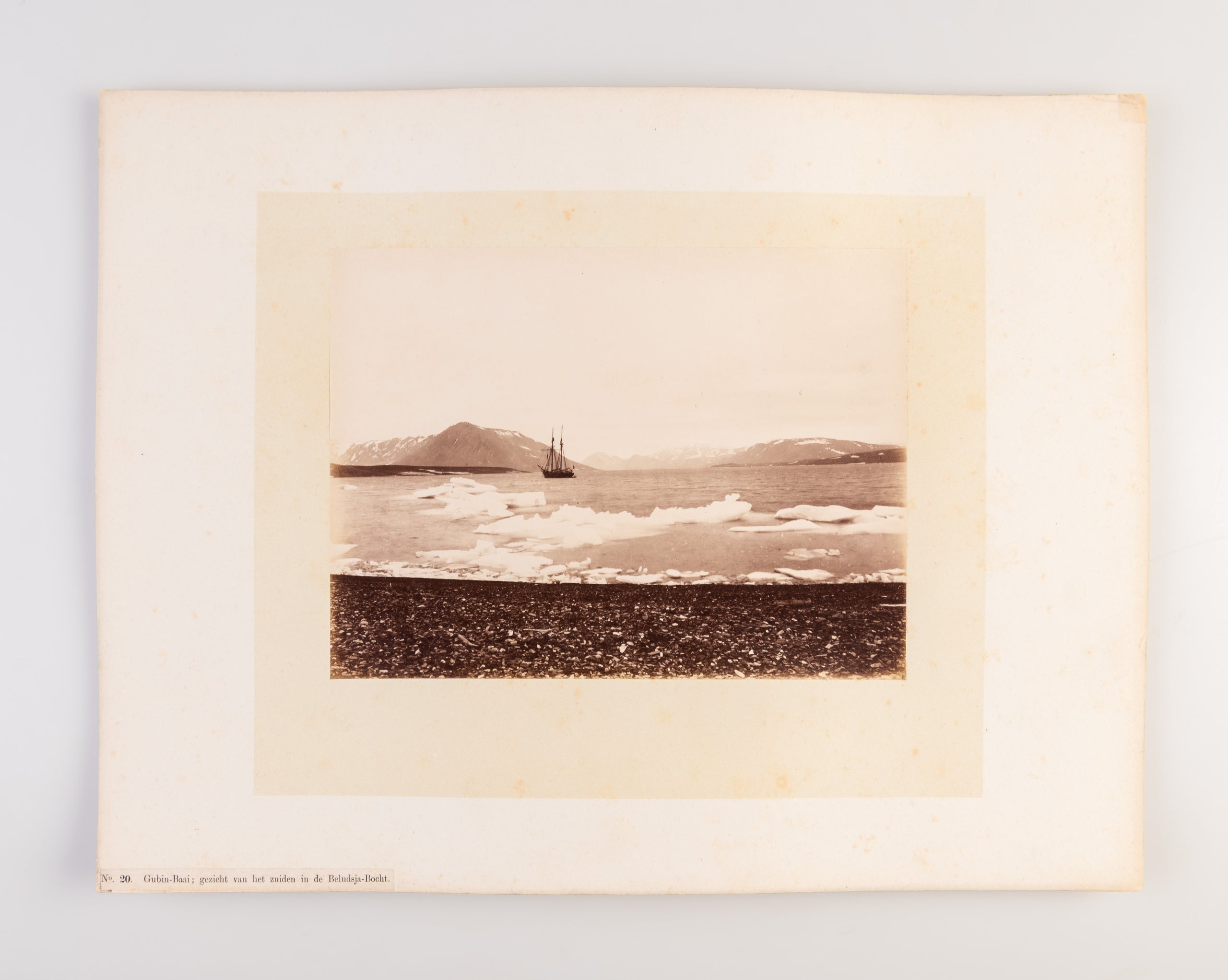 [Photographs of the Dutch Polar expeditions of William Barents.]