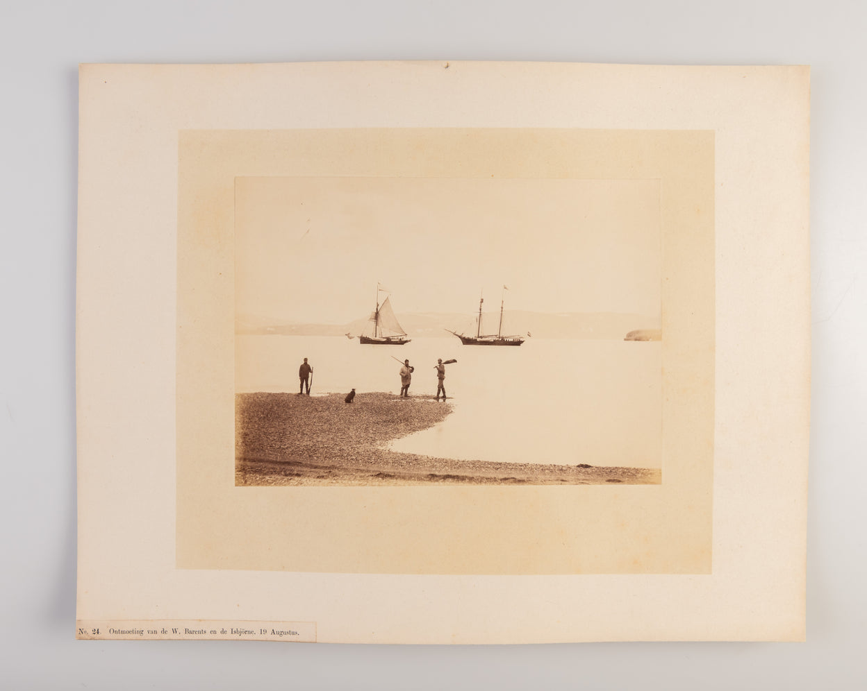 [Photographs of the Dutch Polar expeditions of William Barents.]