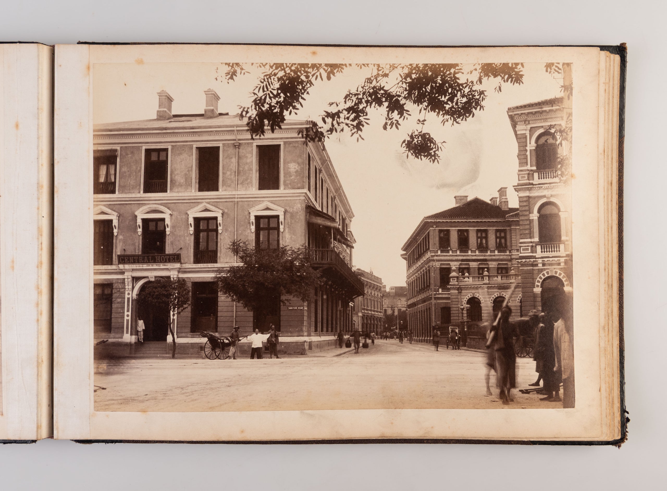 An album of 24 photographs of Shanghai and Peking.