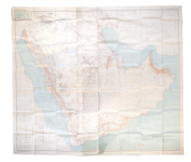 Arabian Peninsula. Map I-270 B-1.