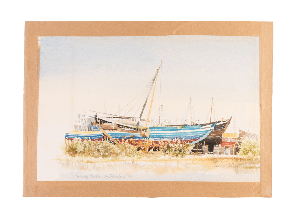 Fishing Boats of Jeddah.