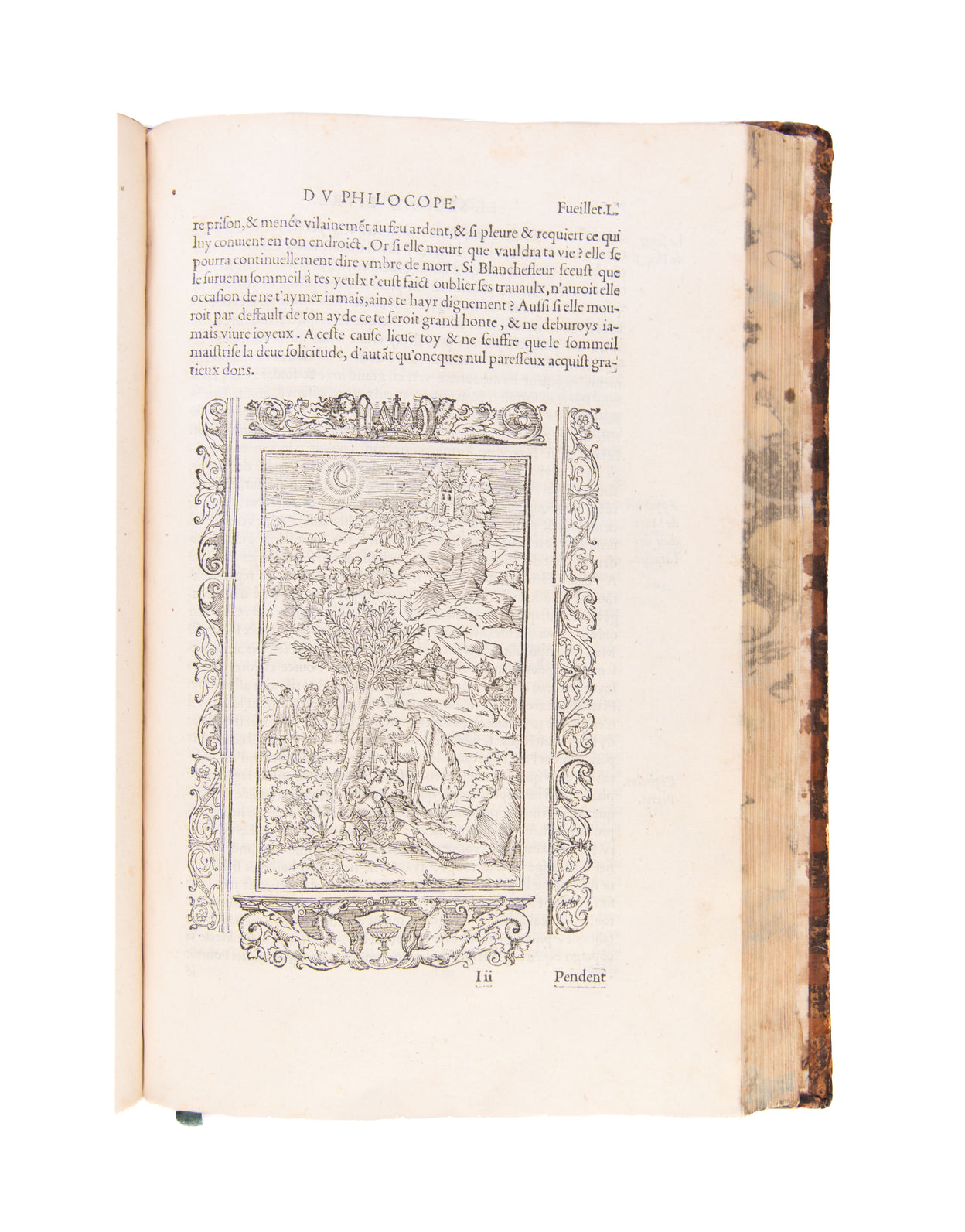 Le Philocope de Messire Jehan Boccace florentin, contena(n)t l’histoire de Fleury et Blanchefleur, divisé en sept livres traduictz d’italien en françoys par Adrian Sevin. 
Paris, D. Janot, 24 FebruarY 1542