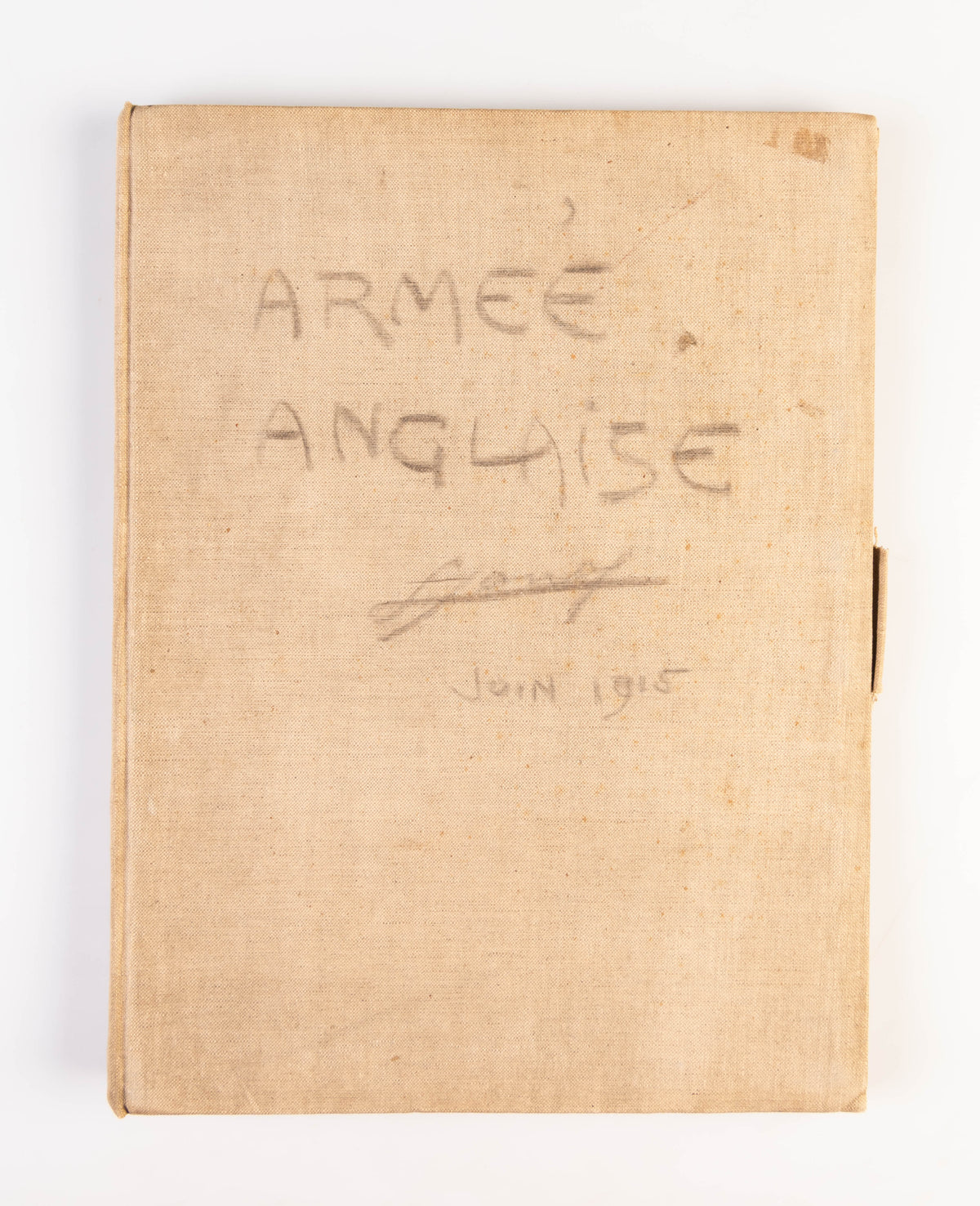 Armée anglaise. Juin 1915.