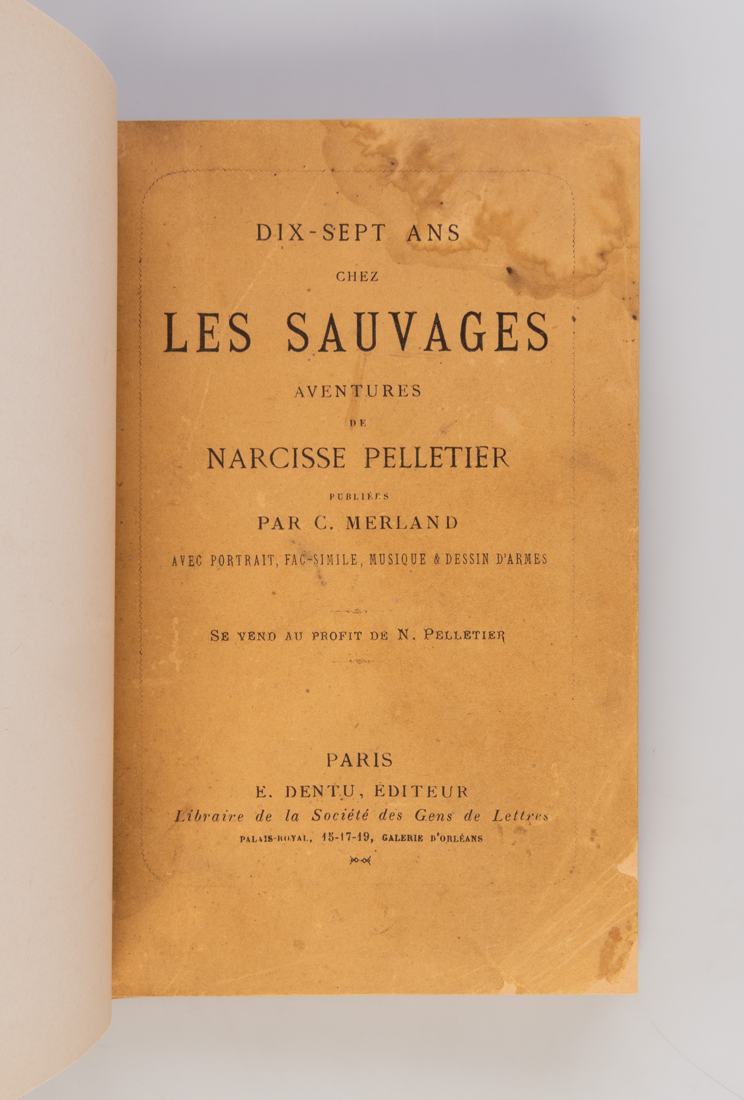 Dix-Sept Ans Chez les Sauvages.