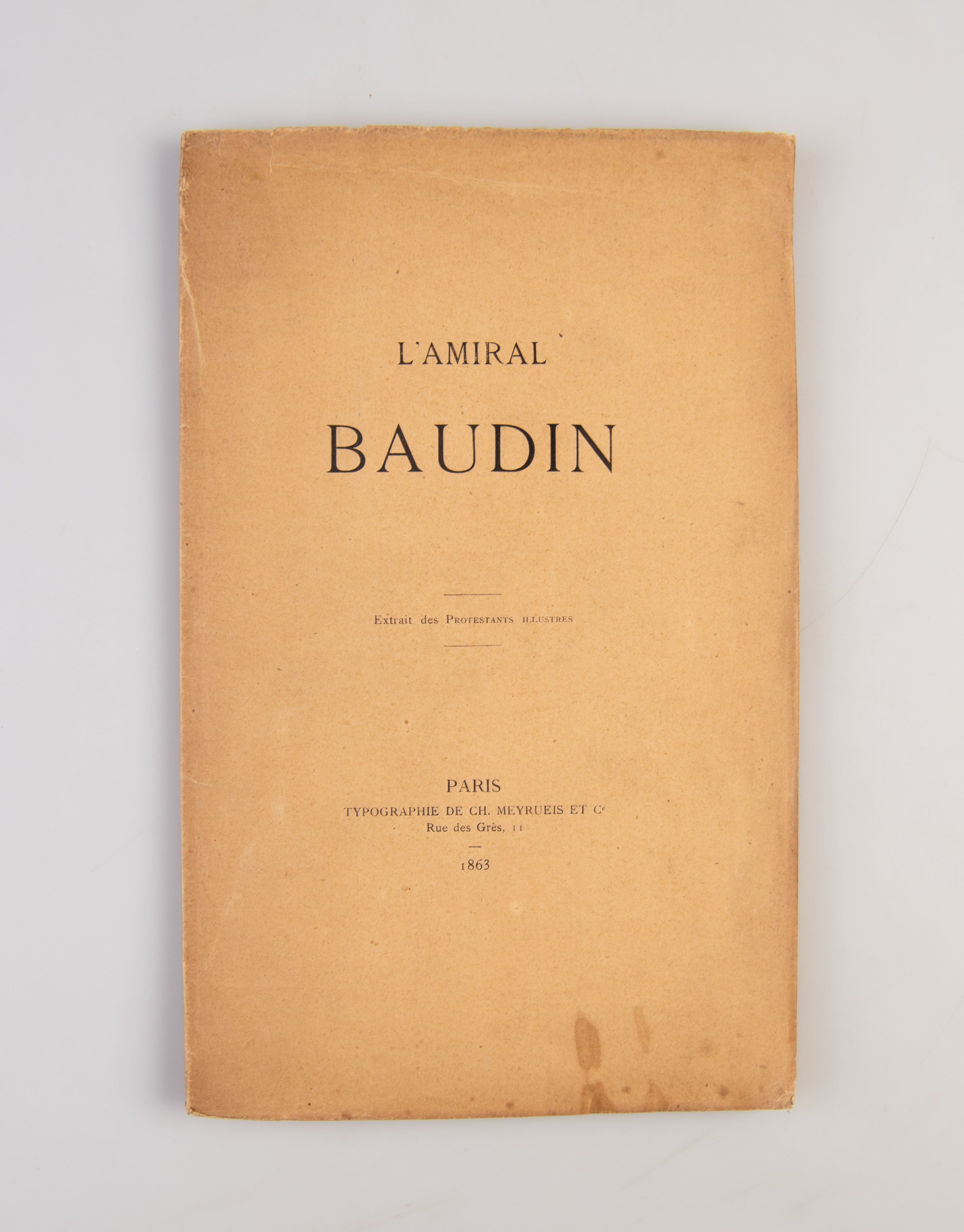 L'Amiral Baudin.