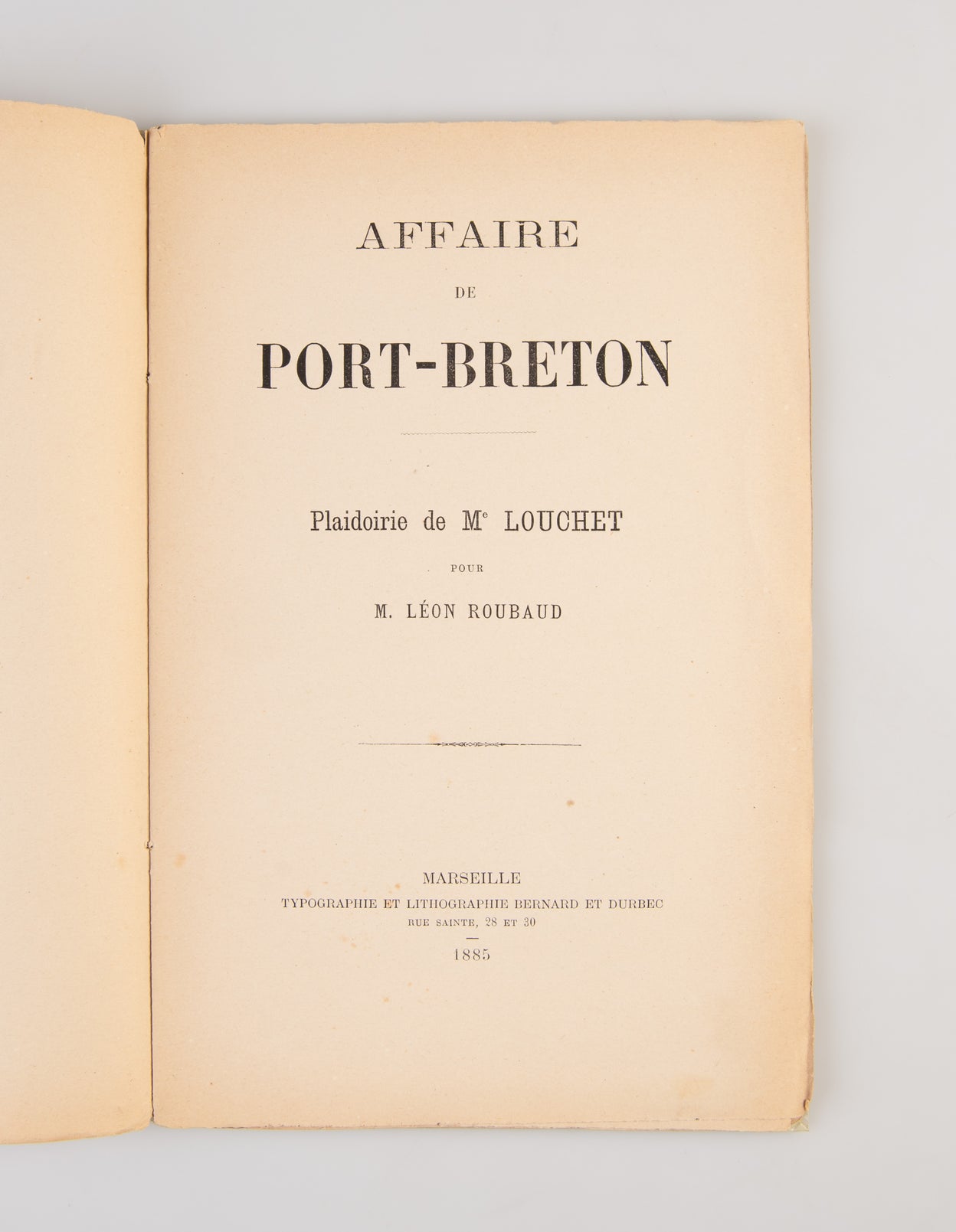 Affaire de Port-Breton.