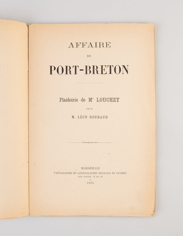 Affaire de Port-Breton.