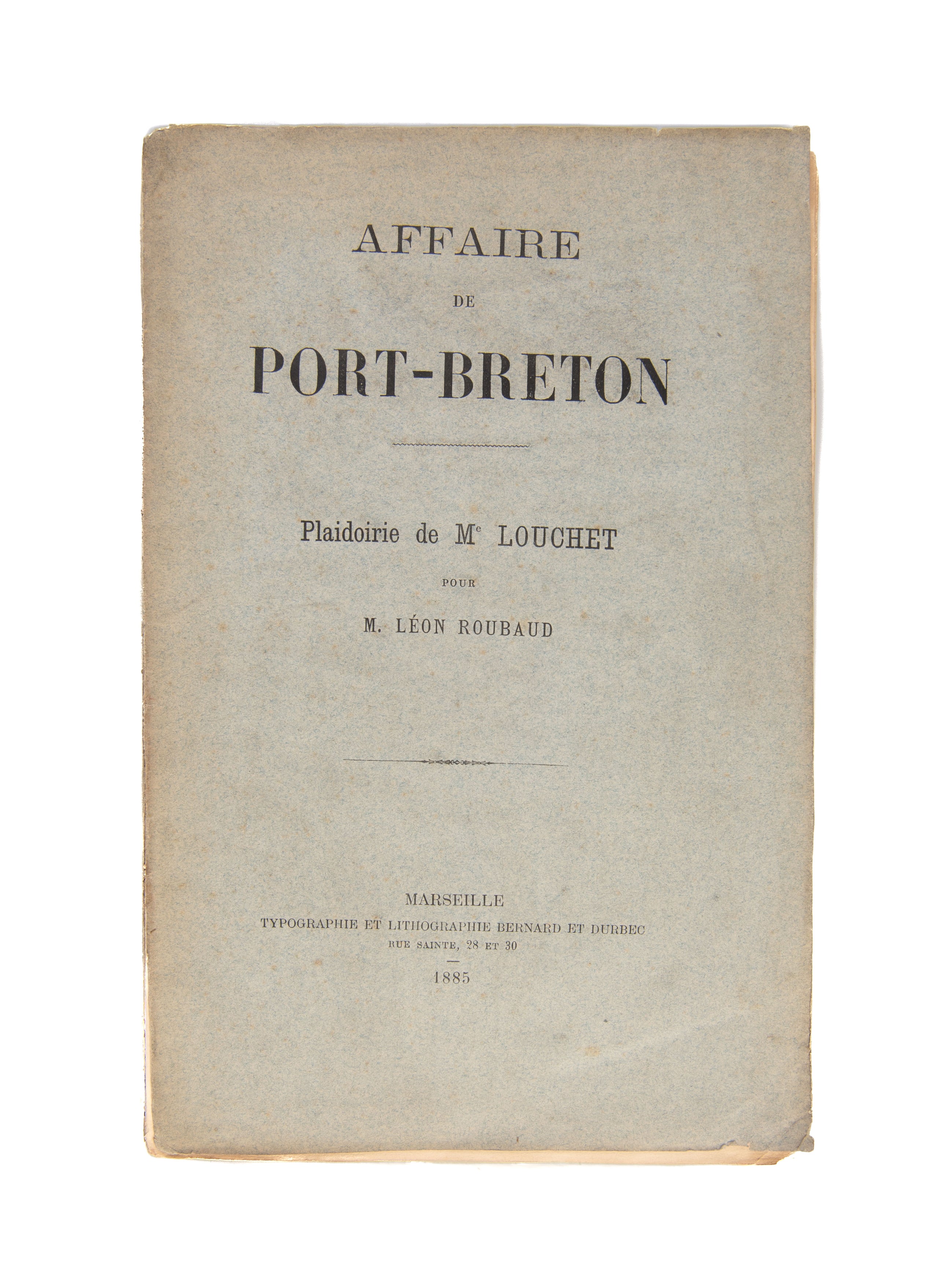 Affaire de Port-Breton.