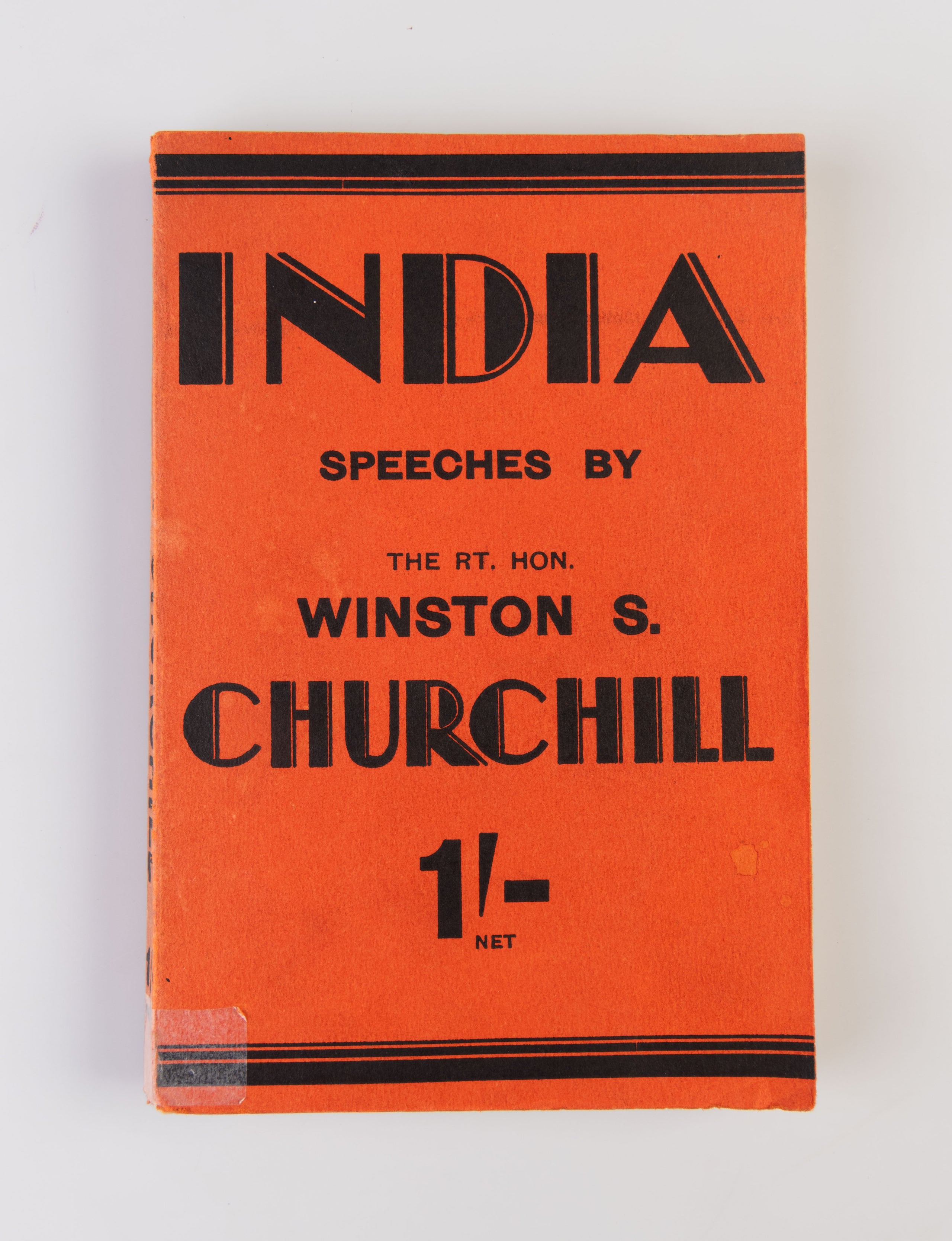 India. Speeches and an Introduction.