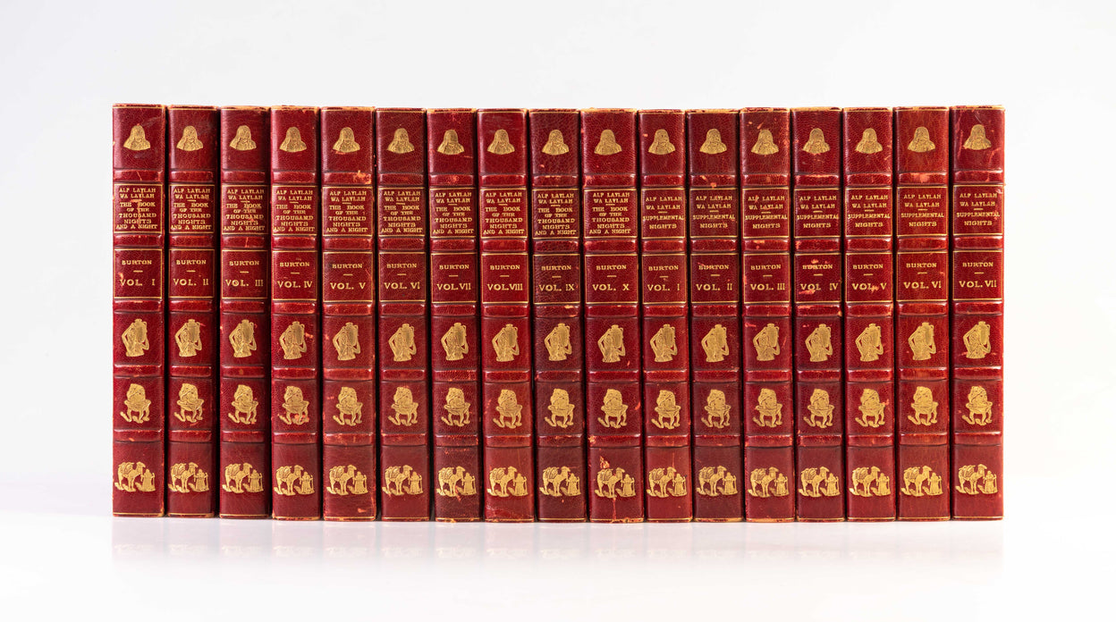 The Book of the Thousand Nights and Night. With Introduction Explanatory Notes on the Manners and Customs of Moslem Men and a Terminal Essay Upon the History of the Nights by Richard F. Burton.
