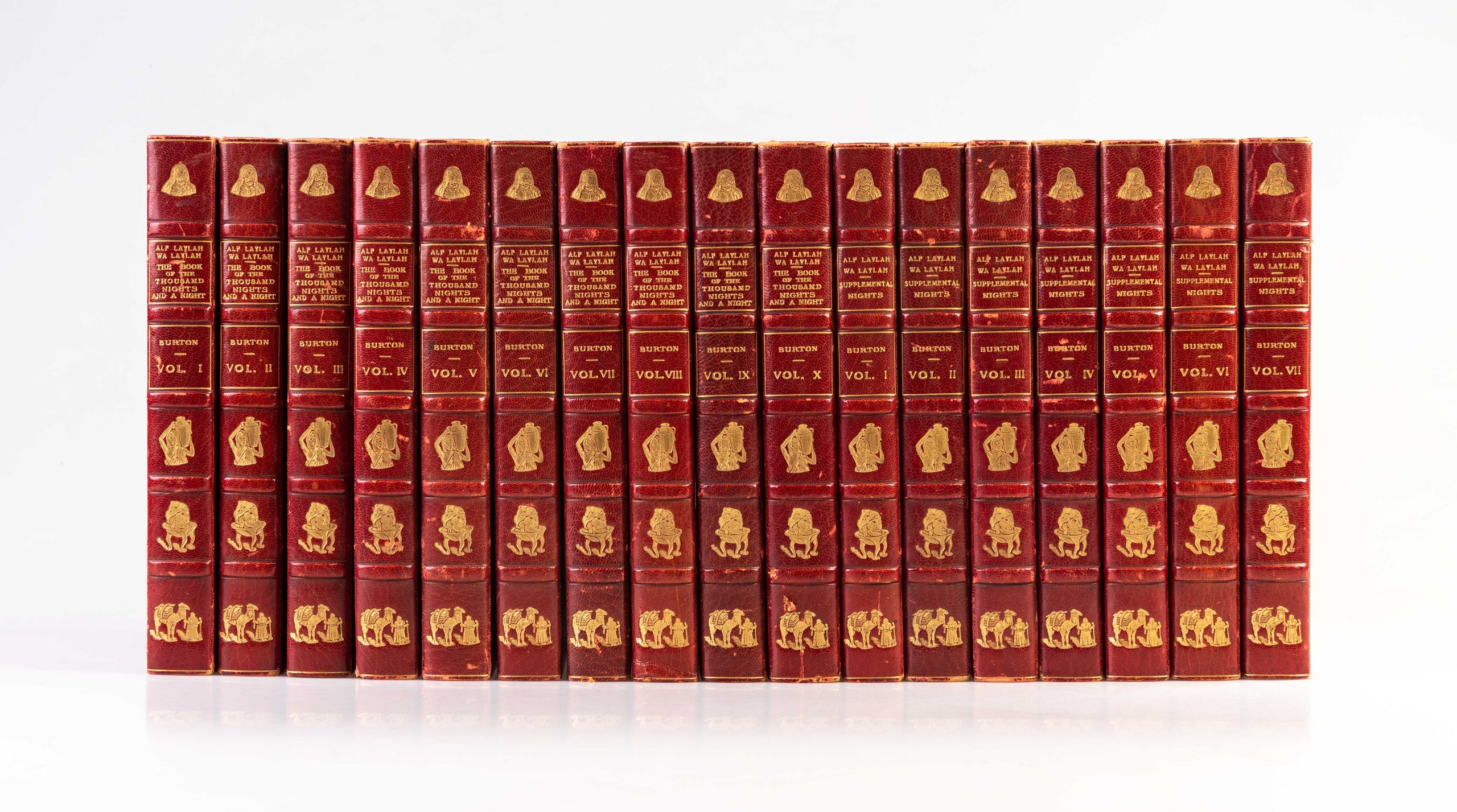 The Book of the Thousand Nights and Night. With Introduction Explanatory Notes on the Manners and Customs of Moslem Men and a Terminal Essay Upon the History of the Nights by Richard F. Burton.