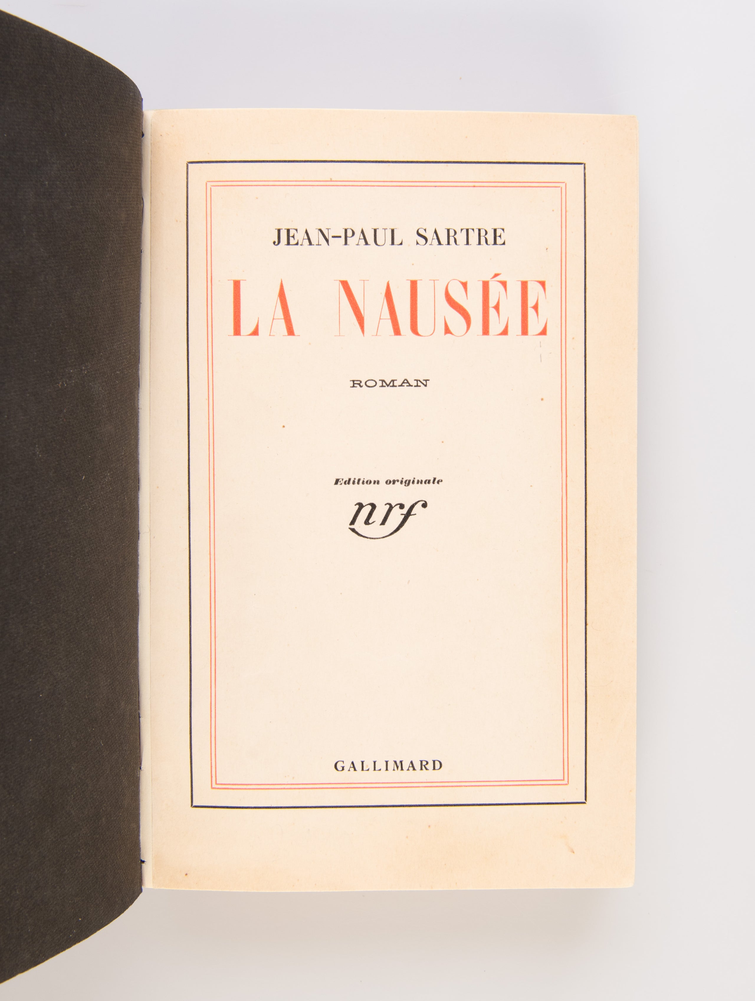 La Nausée.