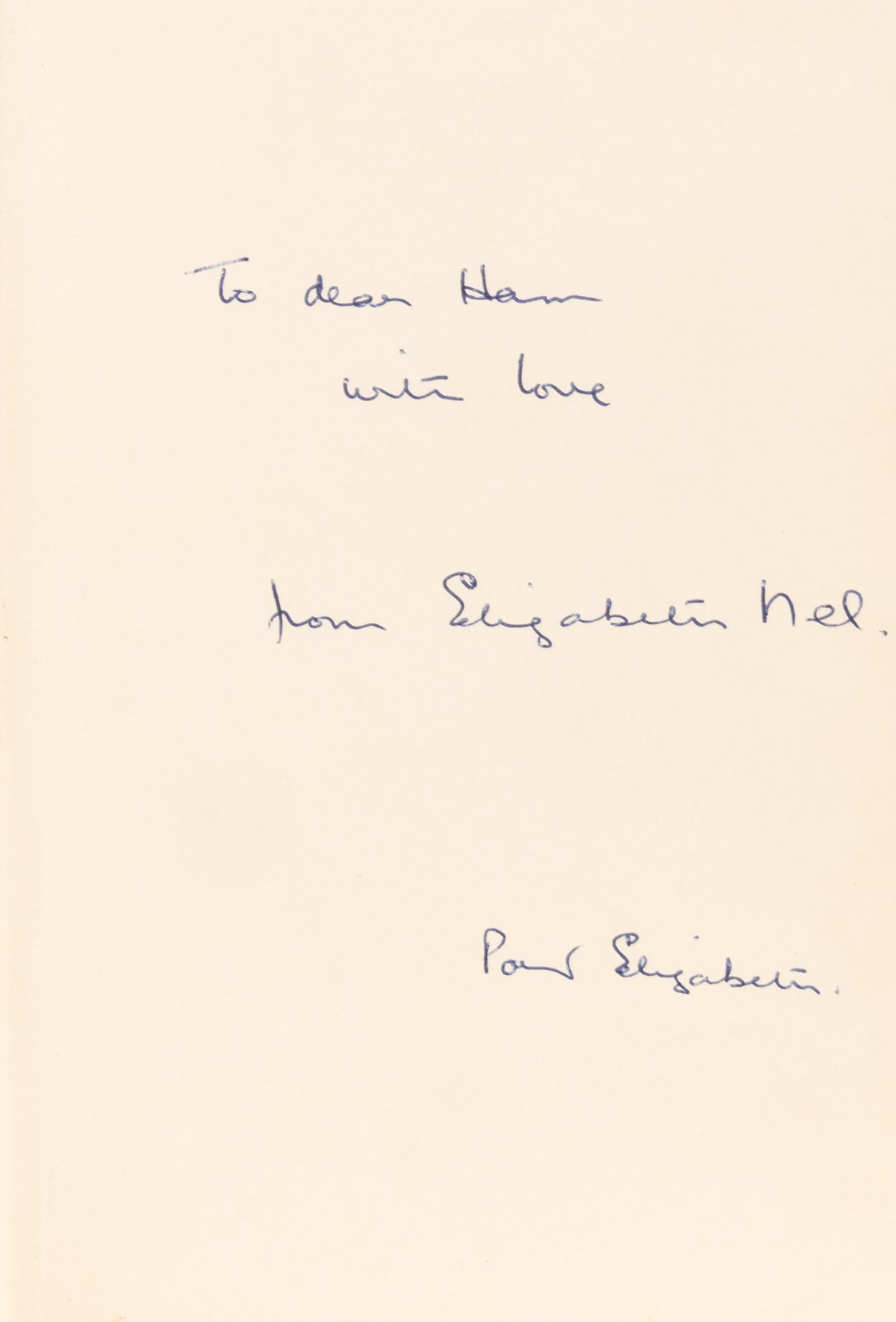 Mr Churchill's Secretary.