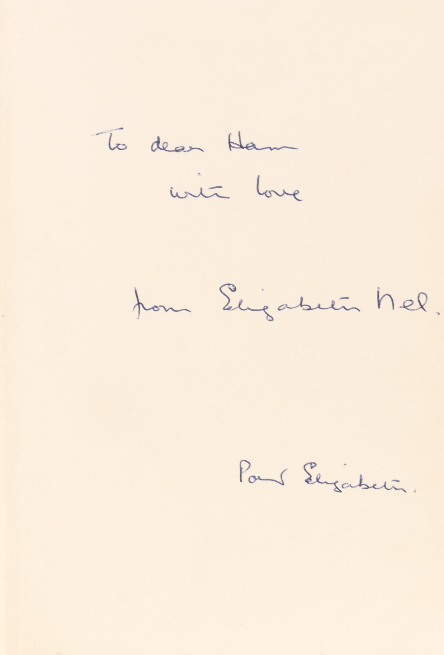Mr Churchill's Secretary.