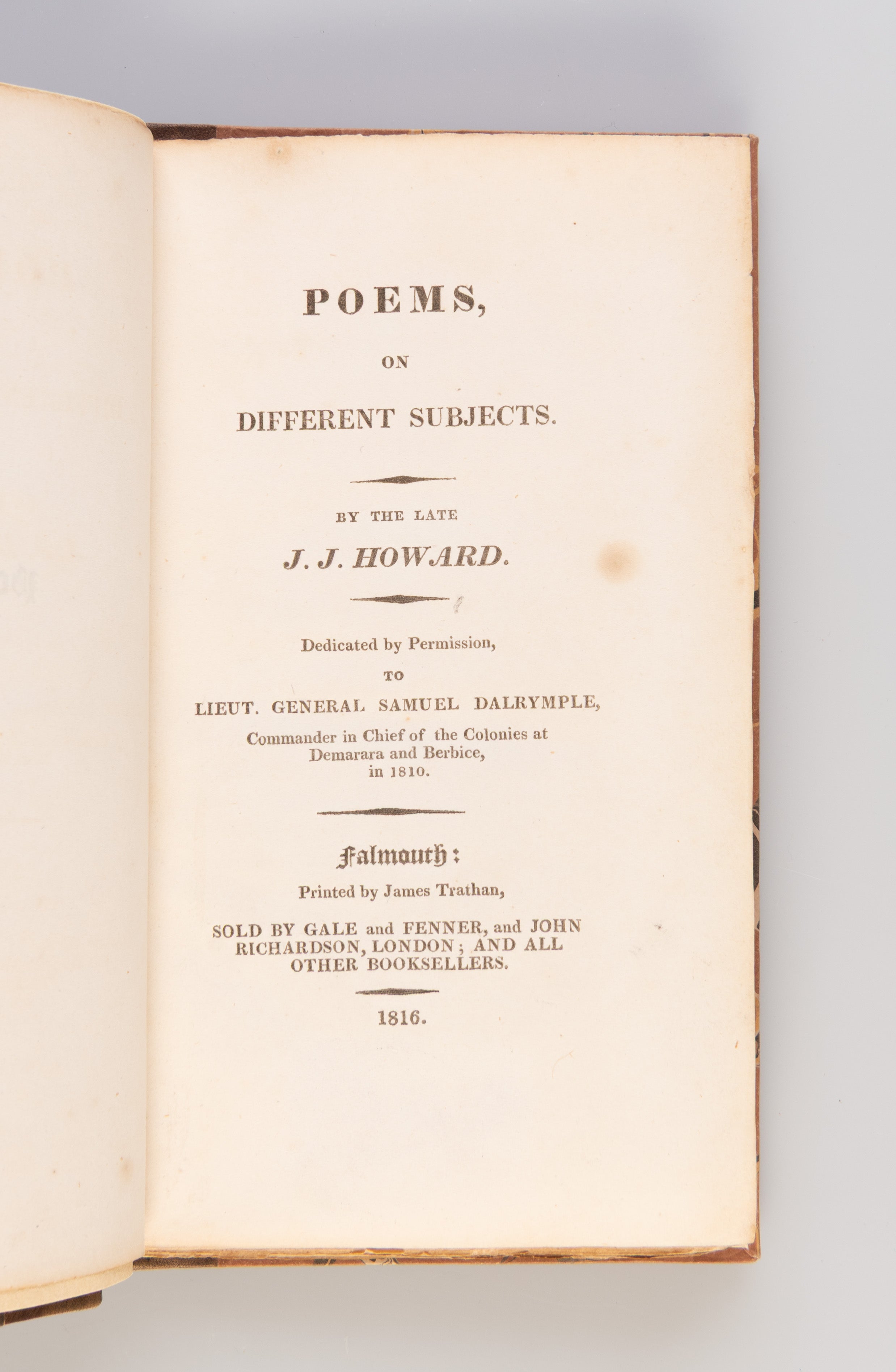 Poems on Different Subjects.