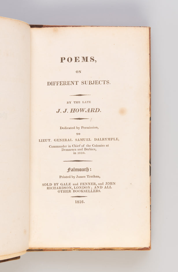 Poems on Different Subjects.