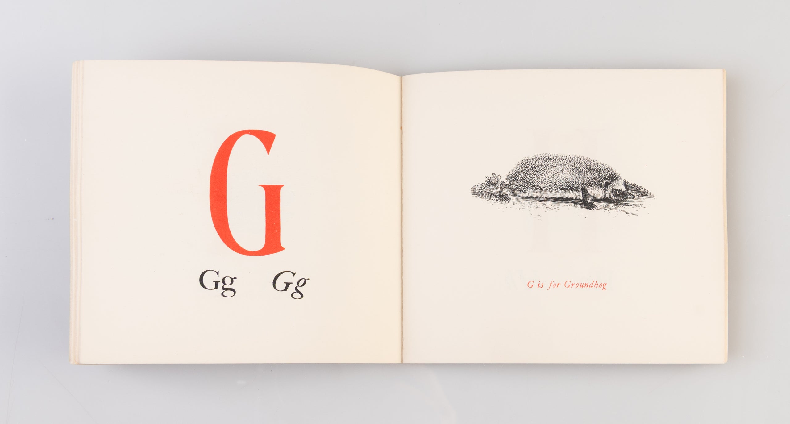 An ABC with best wishes for 1958 from Esther & Leonard Baskin