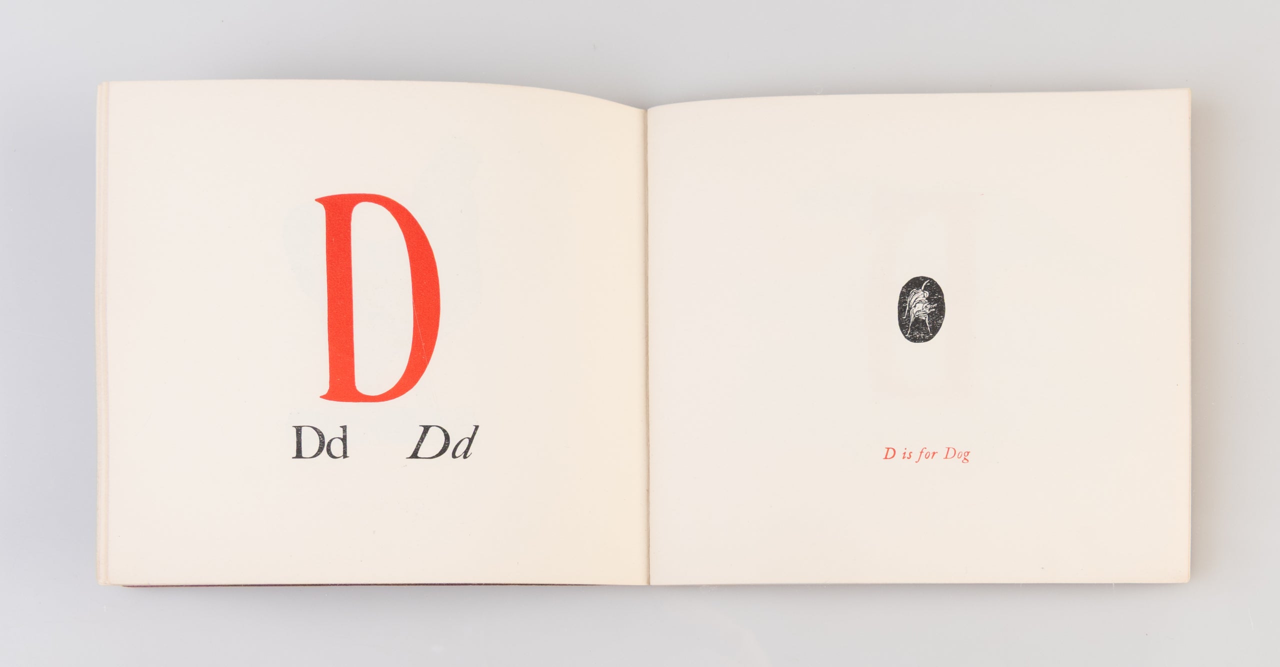 An ABC with best wishes for 1958 from Esther & Leonard Baskin