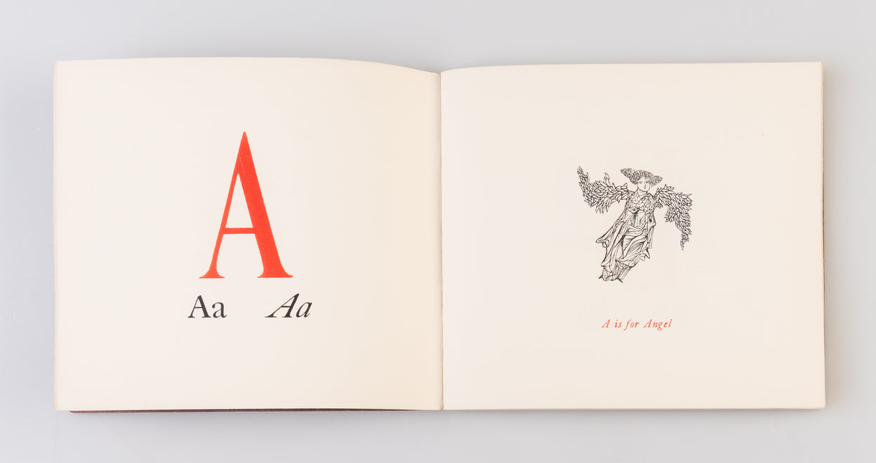 An ABC with best wishes for 1958 from Esther & Leonard Baskin