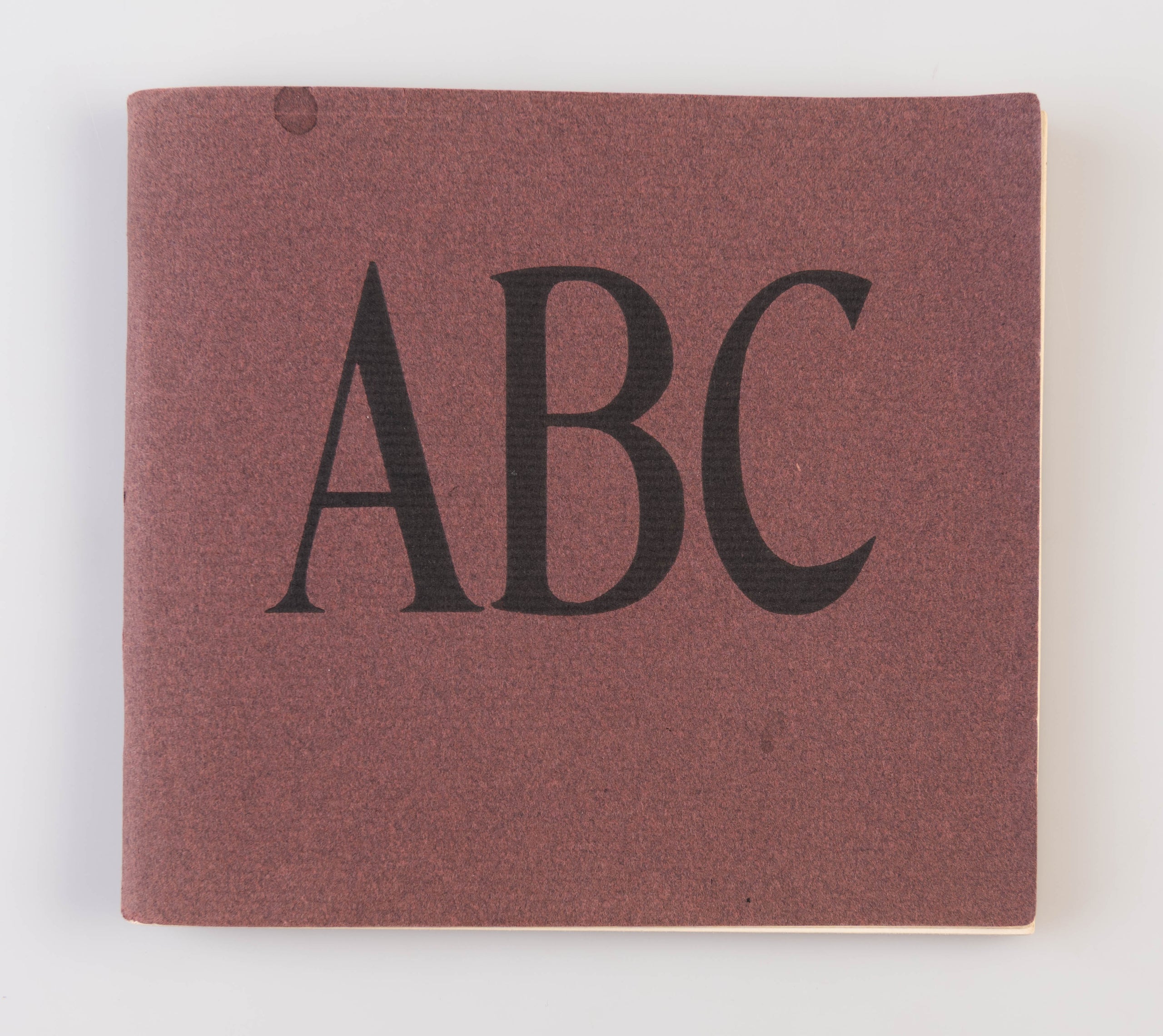 An ABC with best wishes for 1958 from Esther & Leonard Baskin